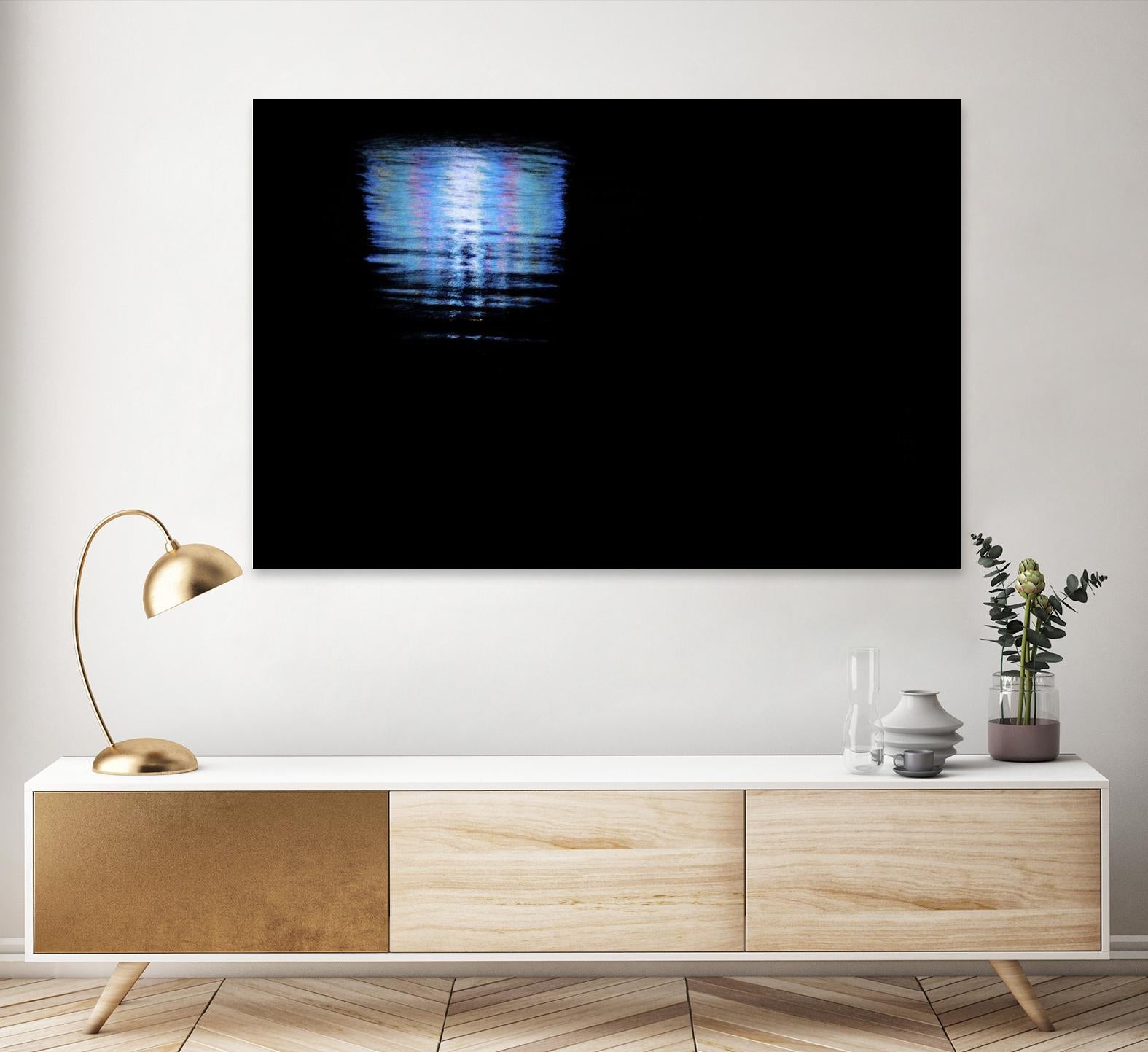 Midnight Blue by Melissa McClain on GIANT ART - blue abstract