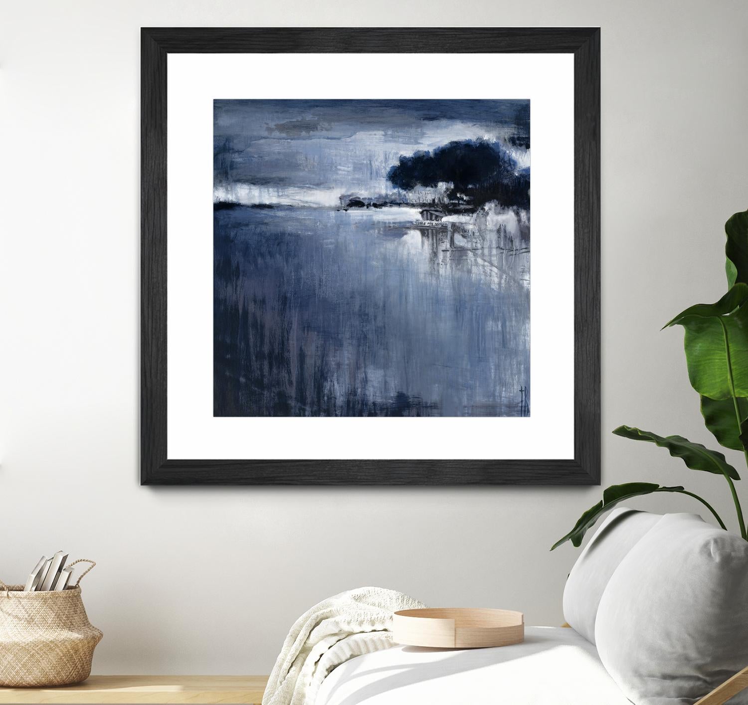 Cambria Fields by Terri Burris on GIANT ART - white abstract