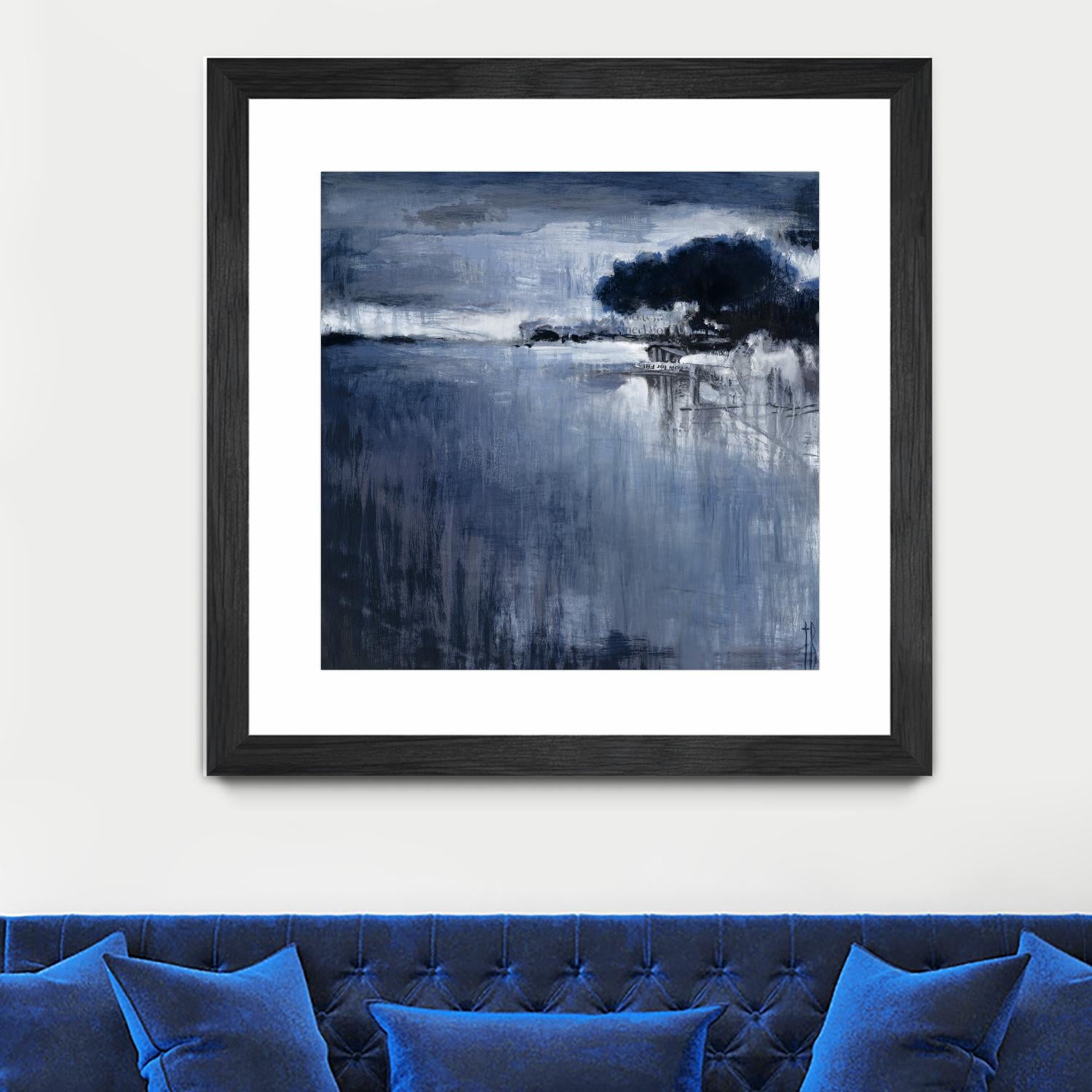 Cambria Fields by Terri Burris on GIANT ART - white abstract