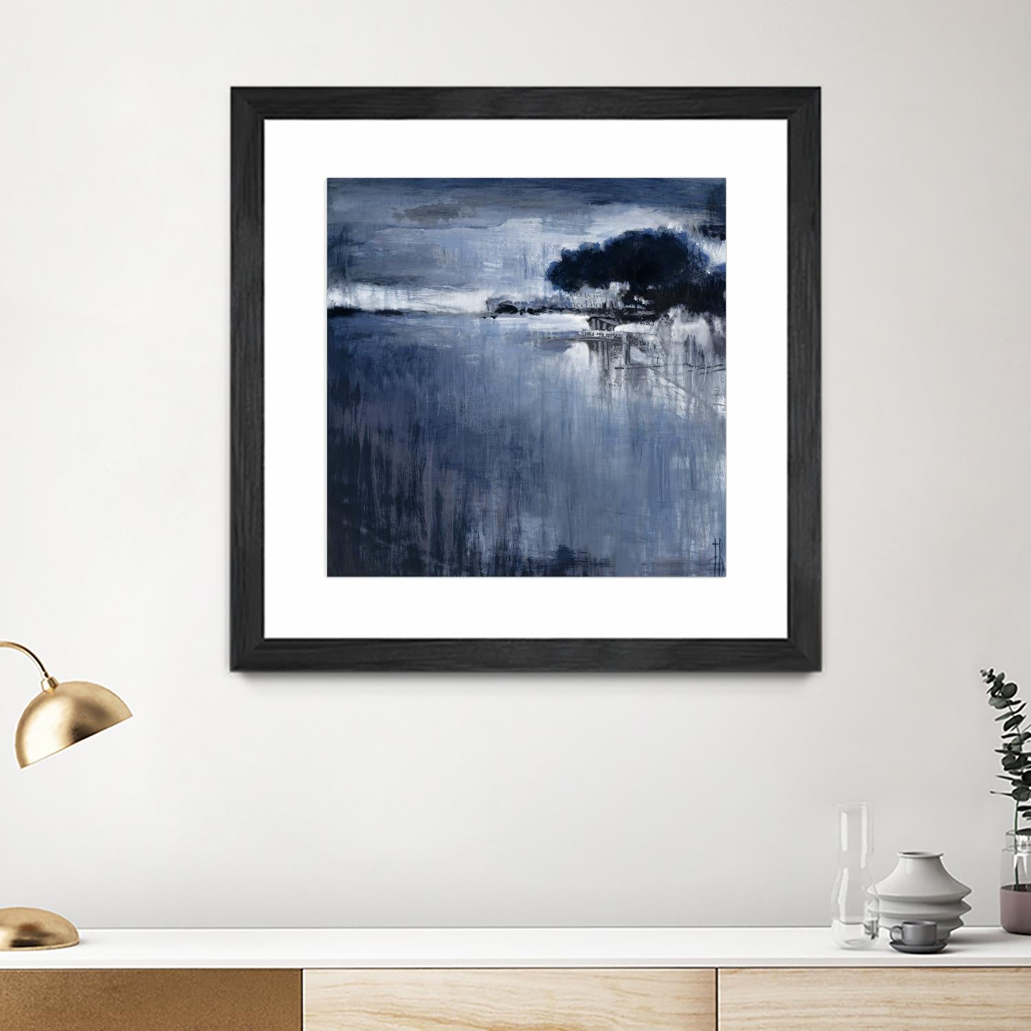 Cambria Fields by Terri Burris on GIANT ART - white abstract