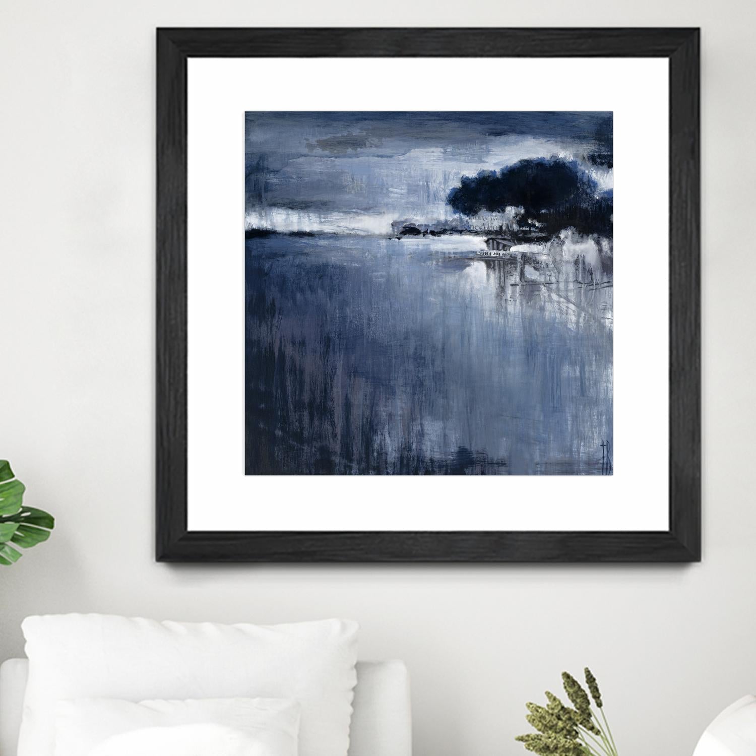 Cambria Fields by Terri Burris on GIANT ART - white abstract