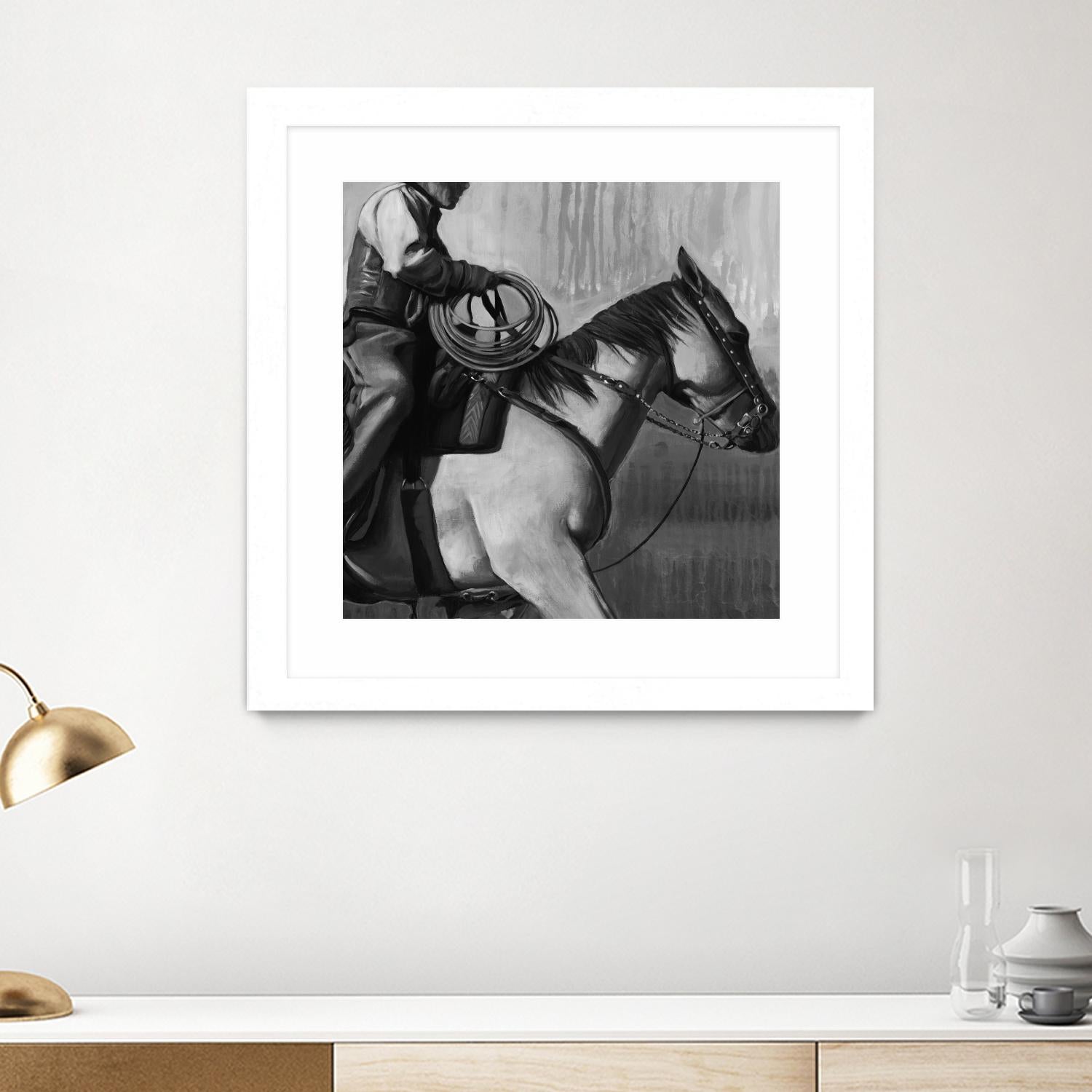 The Search by Stacey D'aguiar on GIANT ART - black animals