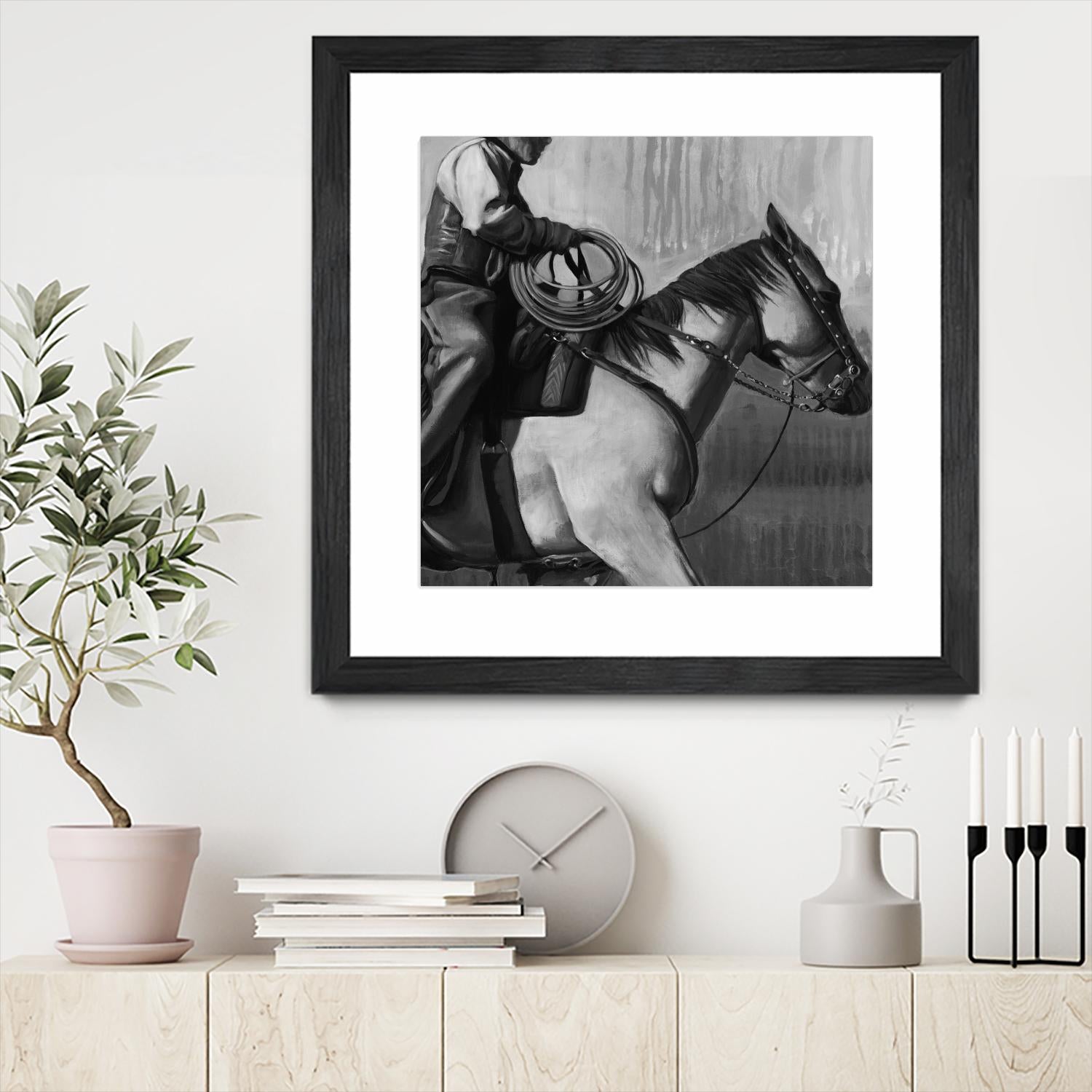 The Search by Stacey D'aguiar on GIANT ART - black animals