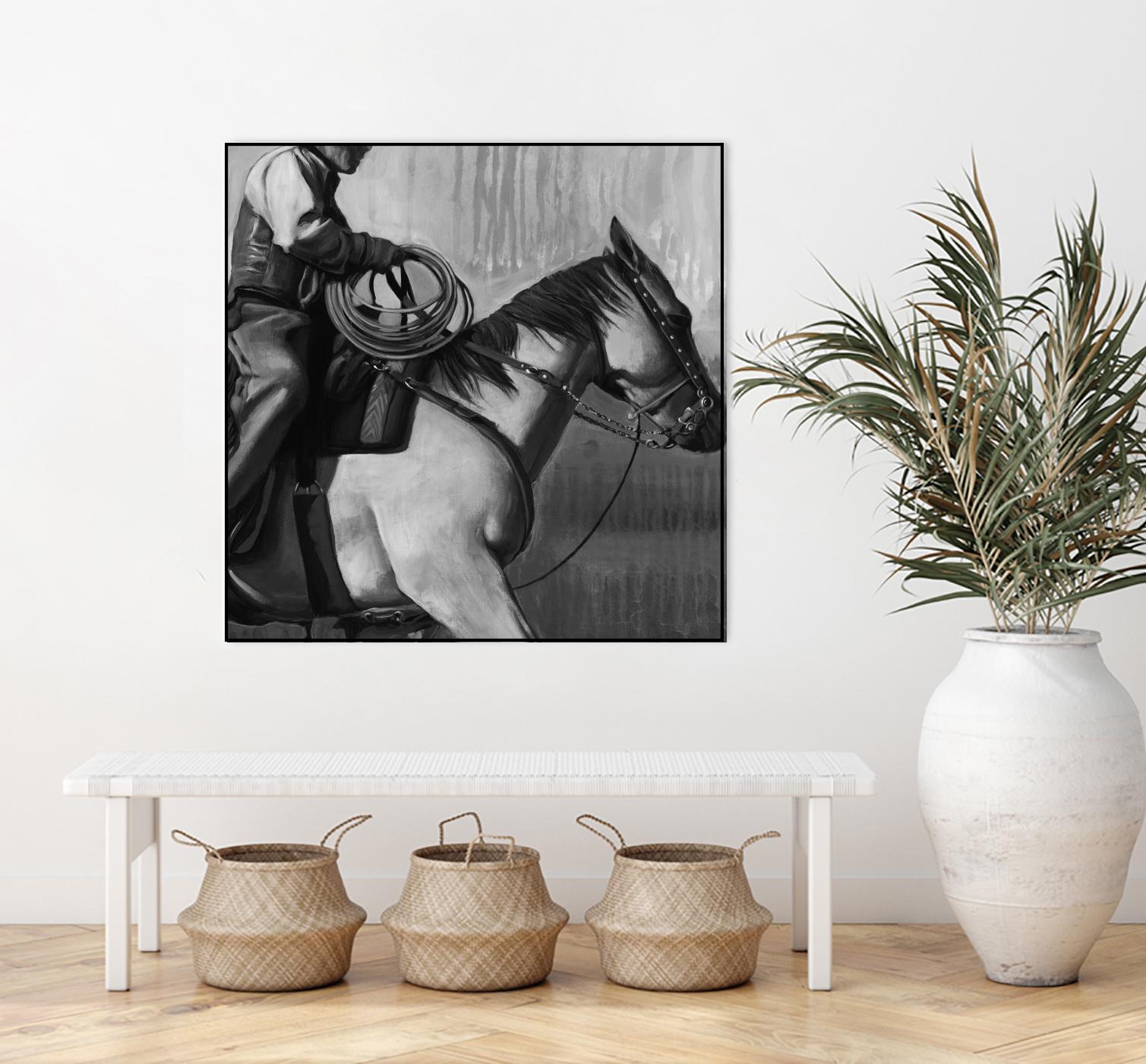 The Search by Stacey D'aguiar on GIANT ART - black animals