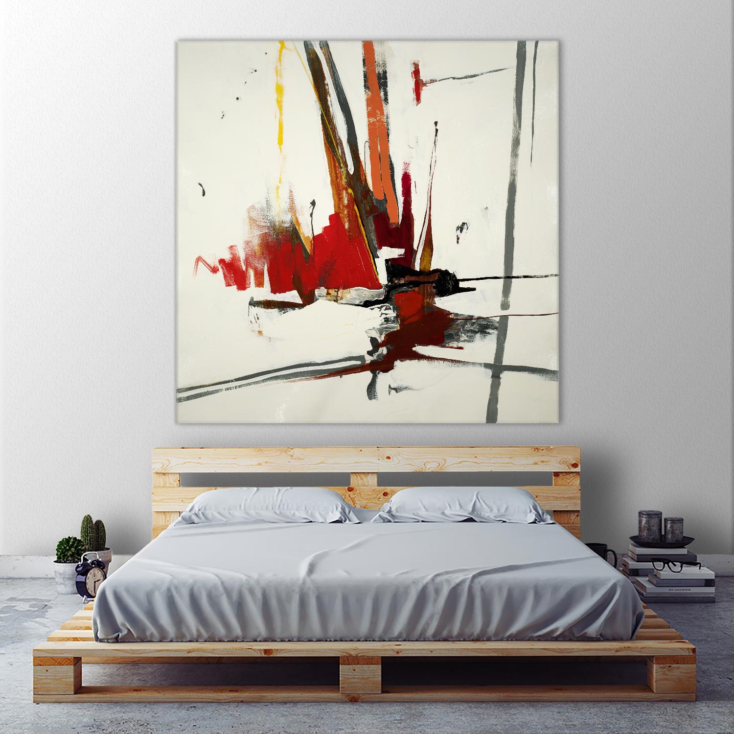 Sasuka by KC Haxton on GIANT ART - grey abstract