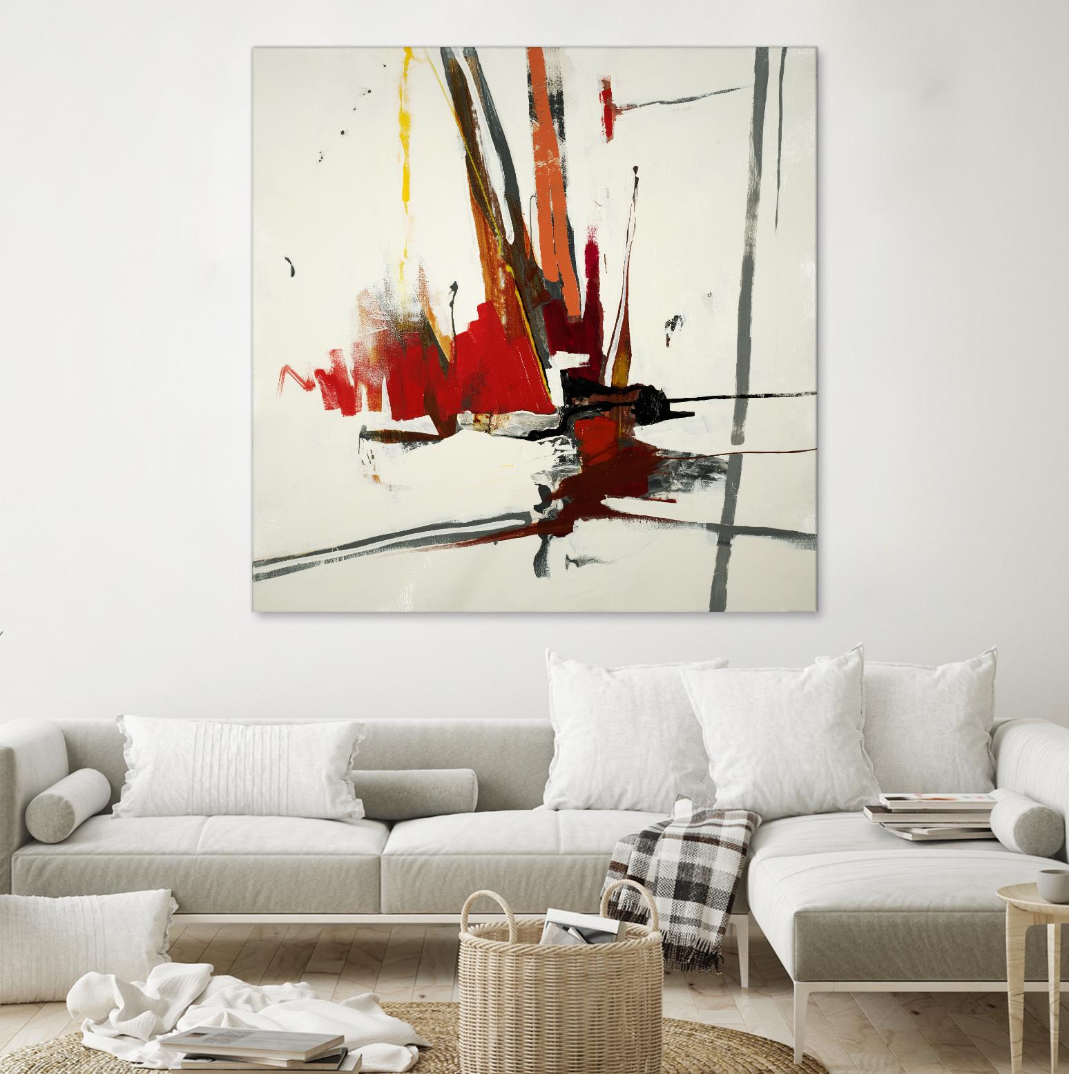 Sasuka by KC Haxton on GIANT ART - grey abstract