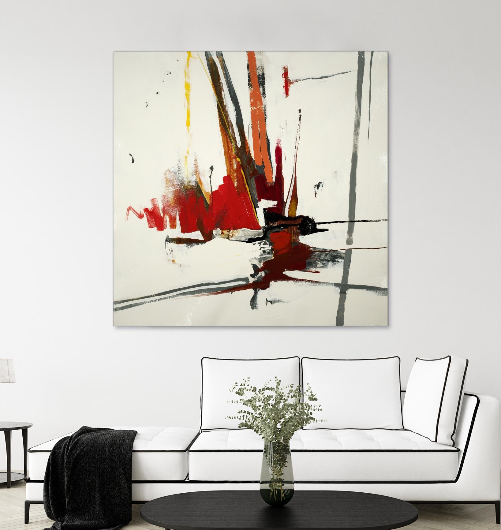 Sasuka by KC Haxton on GIANT ART - grey abstract