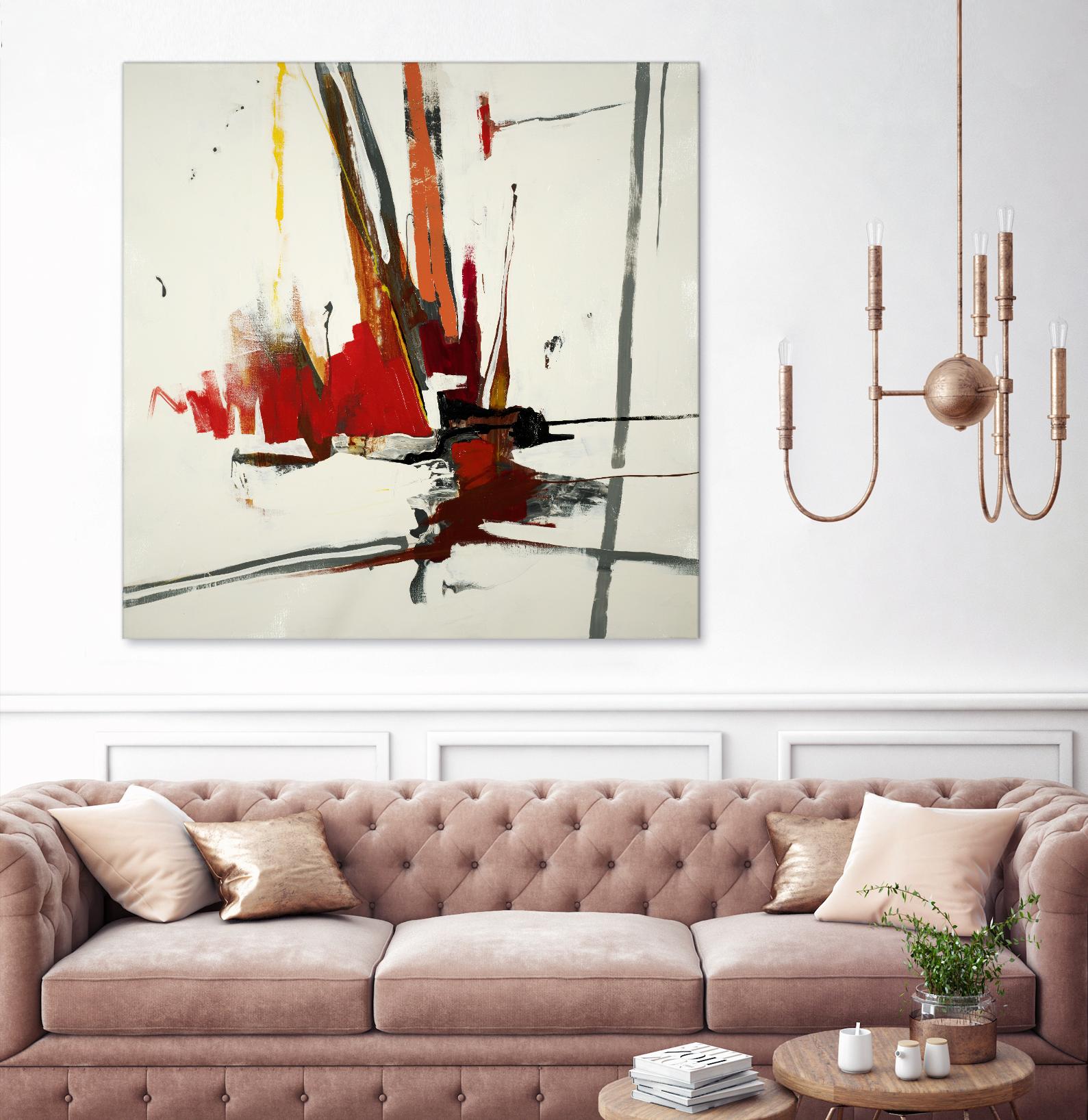 Sasuka by KC Haxton on GIANT ART - grey abstract