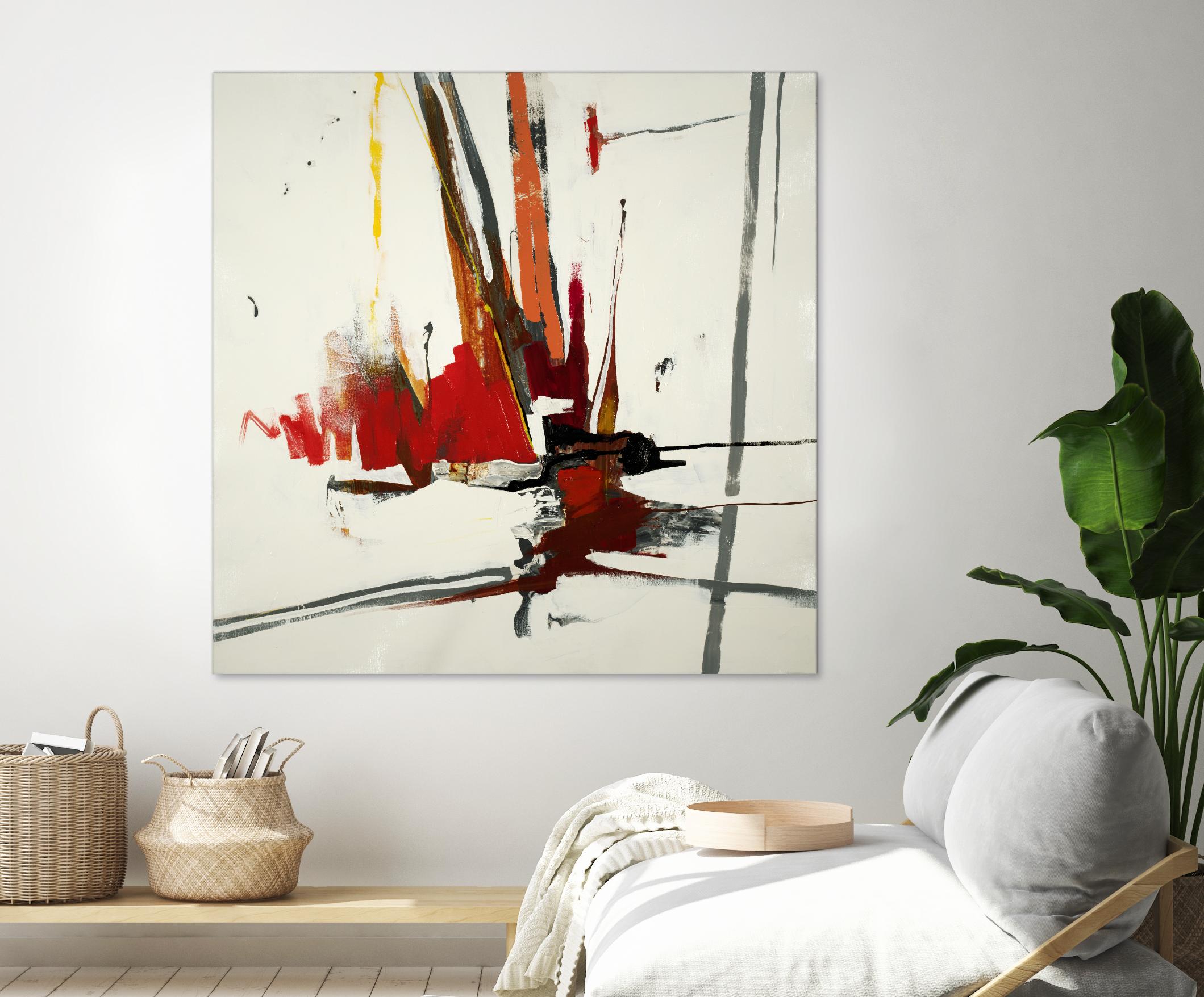 Sasuka by KC Haxton on GIANT ART - grey abstract