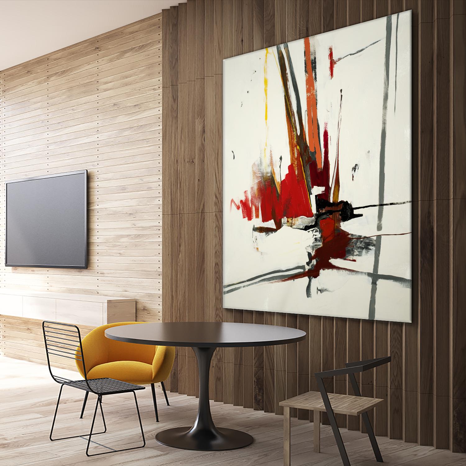 Sasuka by KC Haxton on GIANT ART - grey abstract