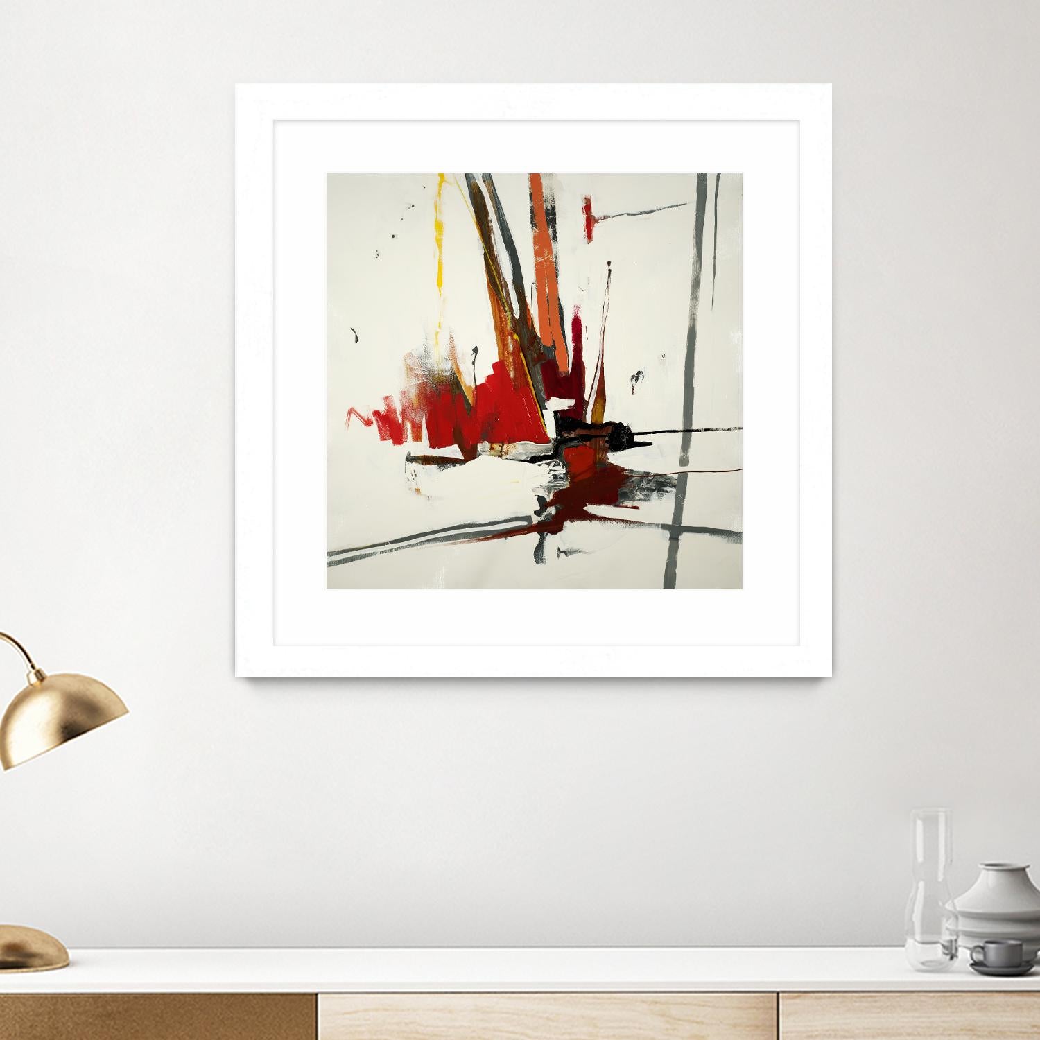 Sasuka by KC Haxton on GIANT ART - grey abstract