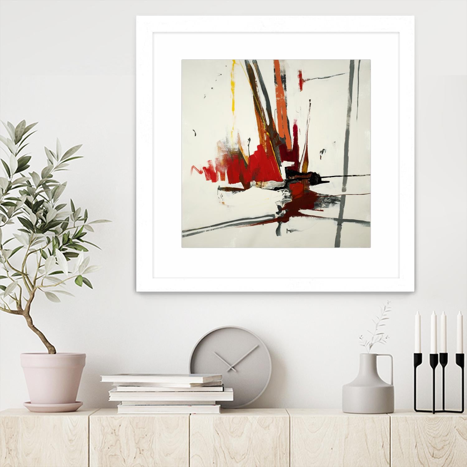 Sasuka by KC Haxton on GIANT ART - grey abstract