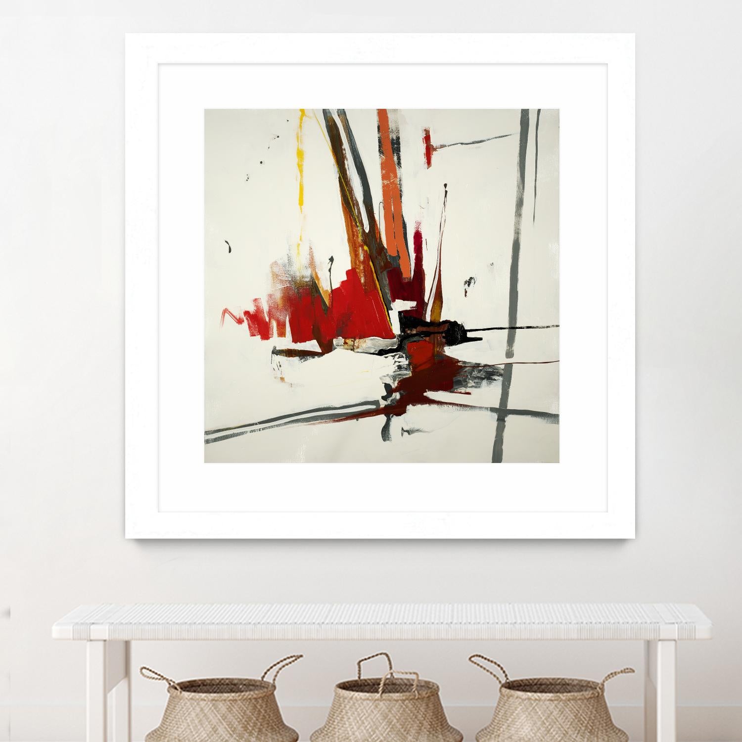 Sasuka by KC Haxton on GIANT ART - grey abstract