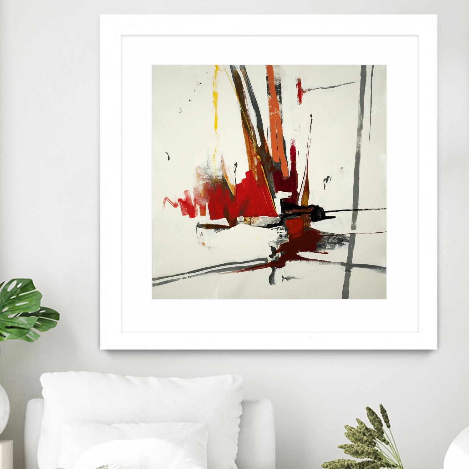 Sasuka by KC Haxton on GIANT ART - grey abstract