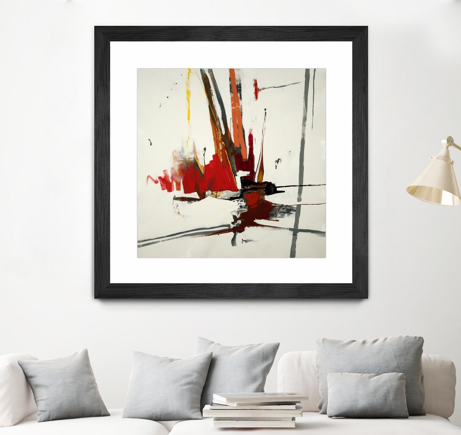 Sasuka by KC Haxton on GIANT ART - grey abstract