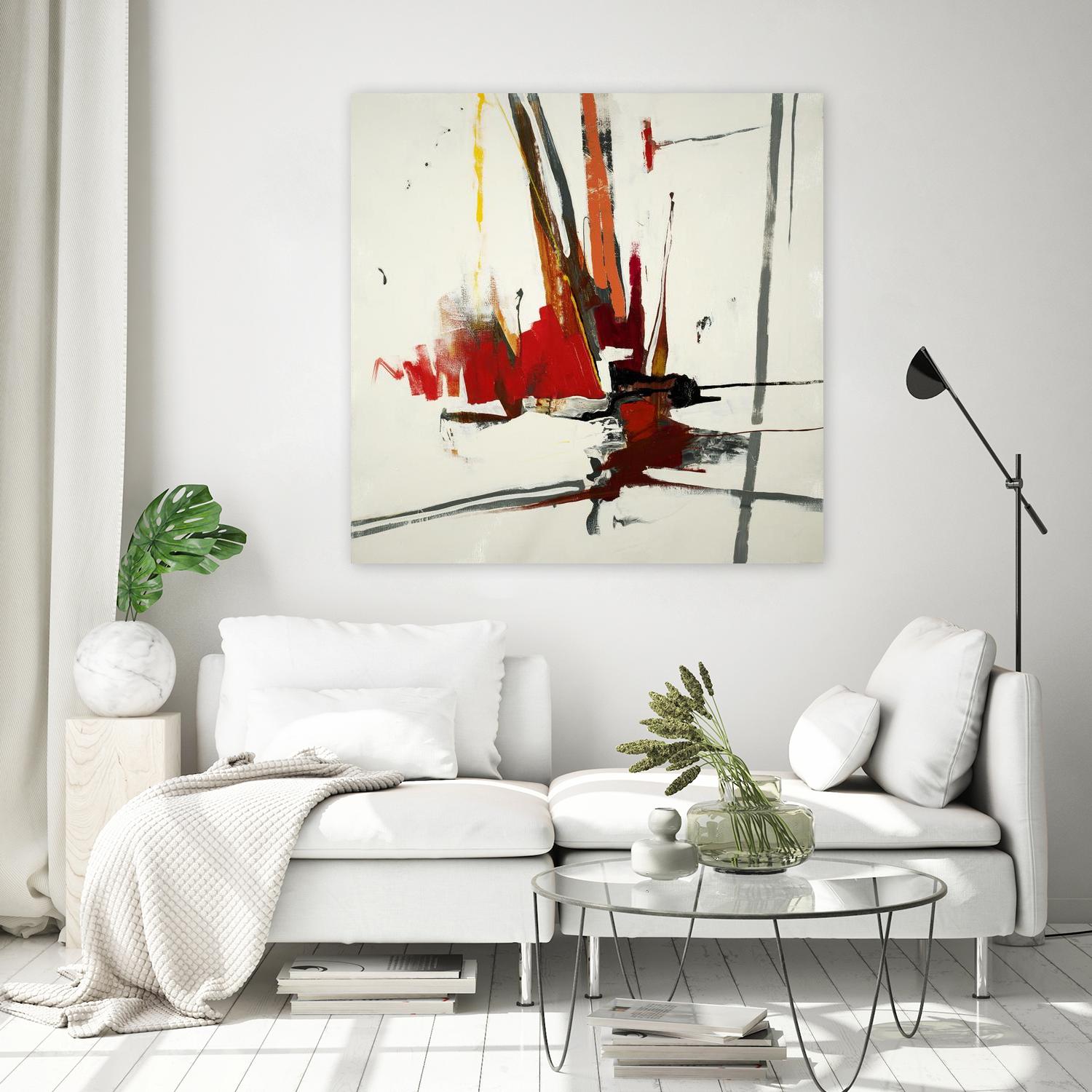 Sasuka by KC Haxton on GIANT ART - grey abstract