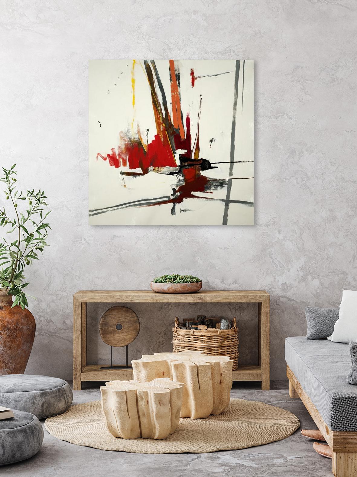 Sasuka by KC Haxton on GIANT ART - grey abstract