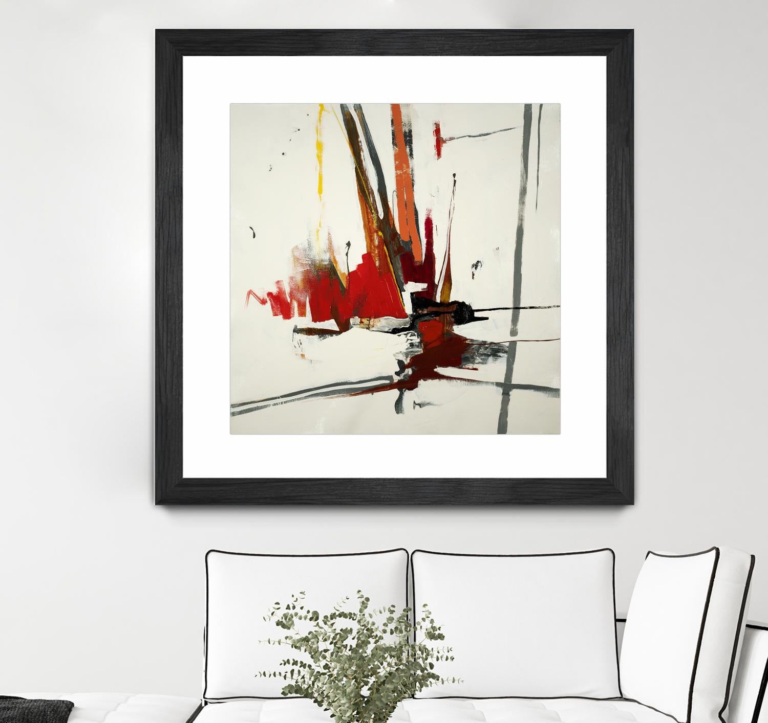 Sasuka by KC Haxton on GIANT ART - grey abstract