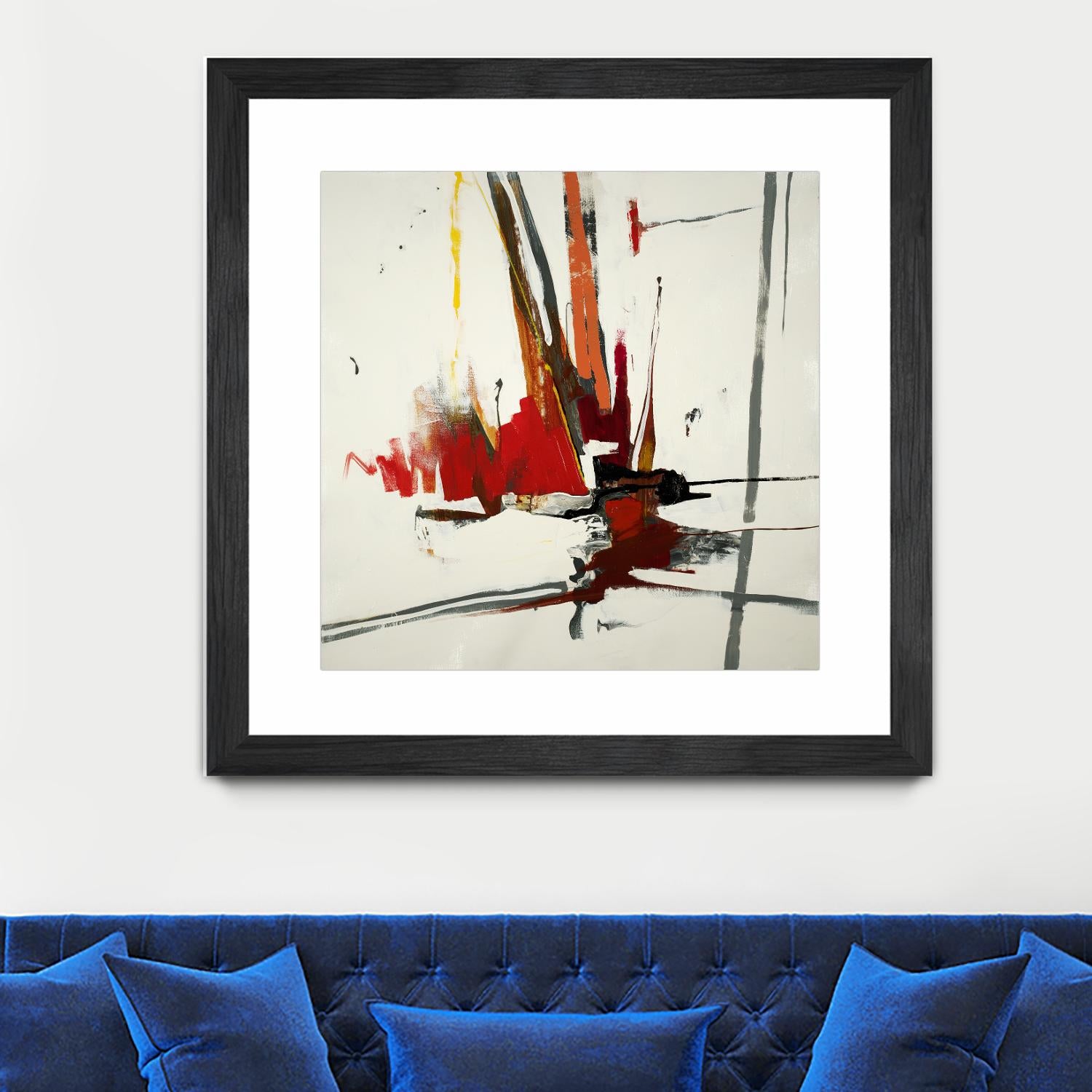 Sasuka by KC Haxton on GIANT ART - grey abstract