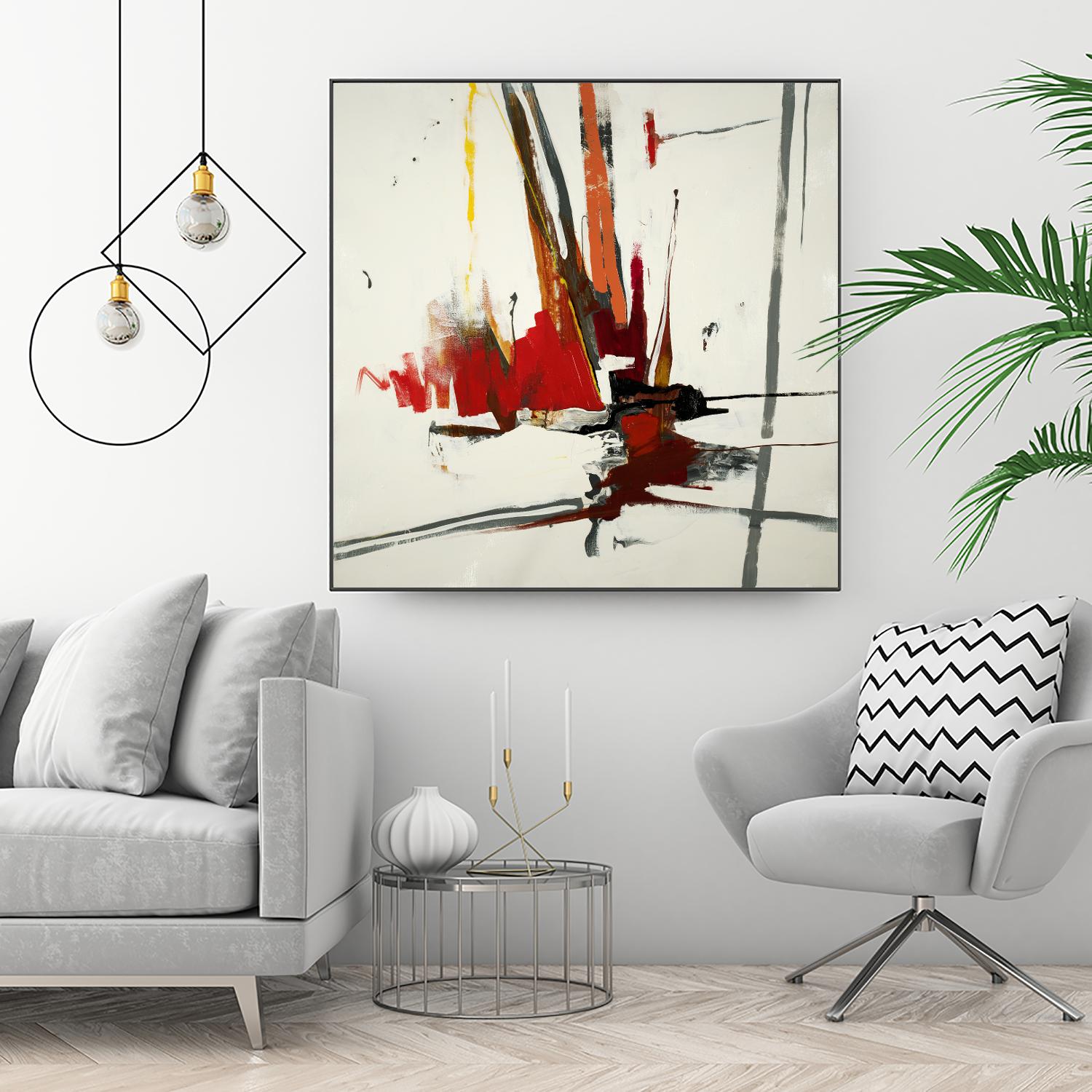 Sasuka by KC Haxton on GIANT ART - grey abstract