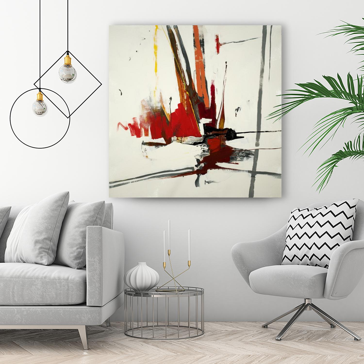 Sasuka by KC Haxton on GIANT ART - grey abstract