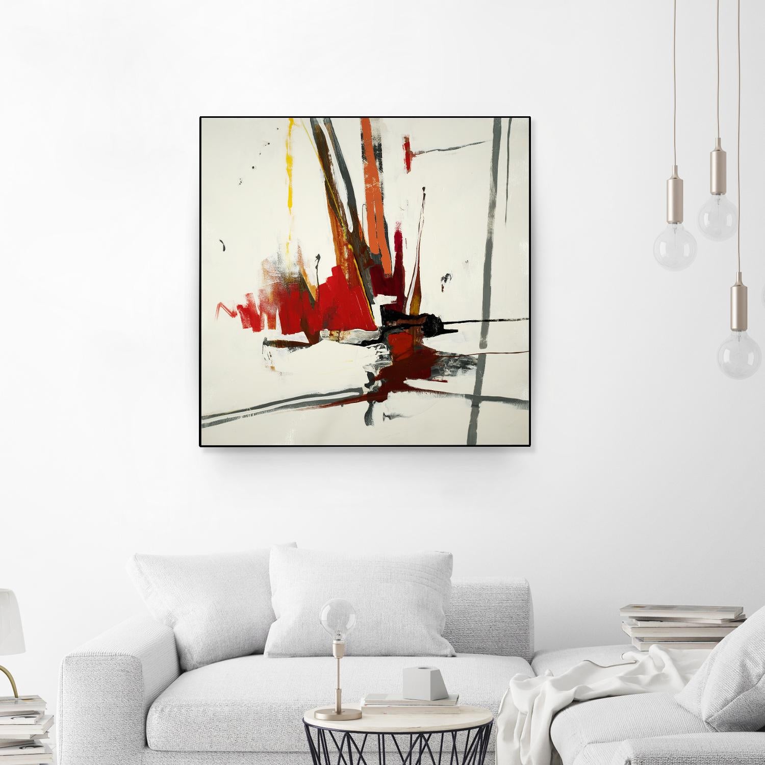 Sasuka by KC Haxton on GIANT ART - grey abstract