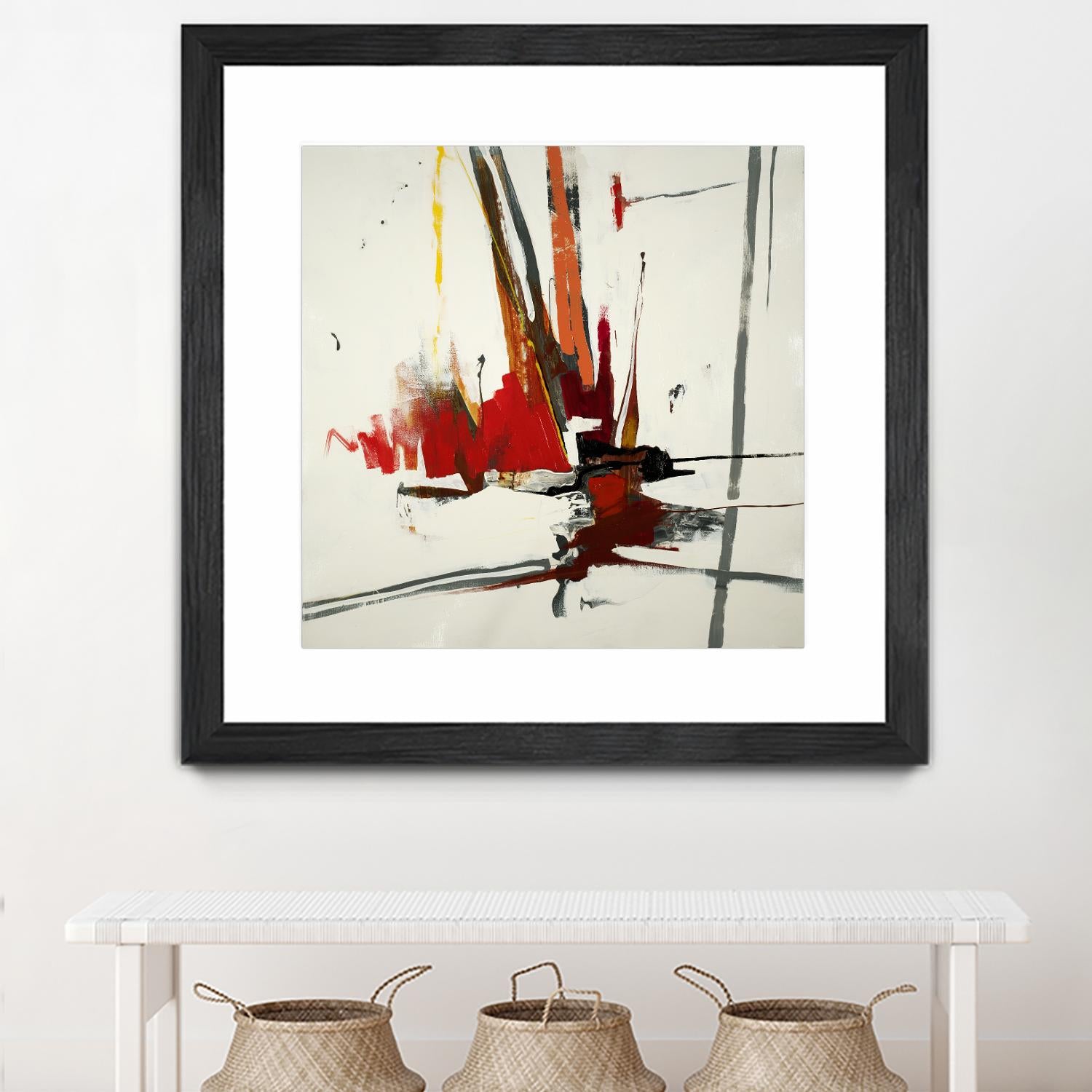 Sasuka by KC Haxton on GIANT ART - grey abstract