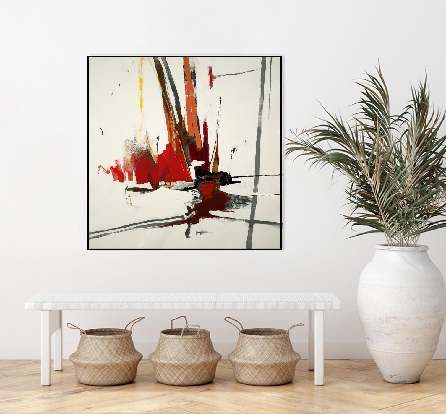 Sasuka by KC Haxton on GIANT ART - grey abstract