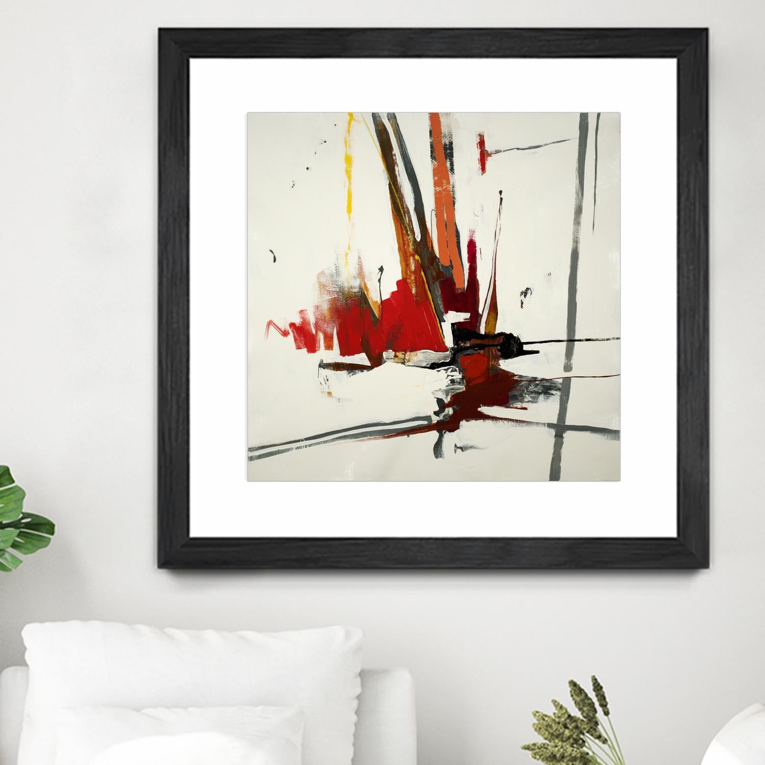 Sasuka by KC Haxton on GIANT ART - grey abstract