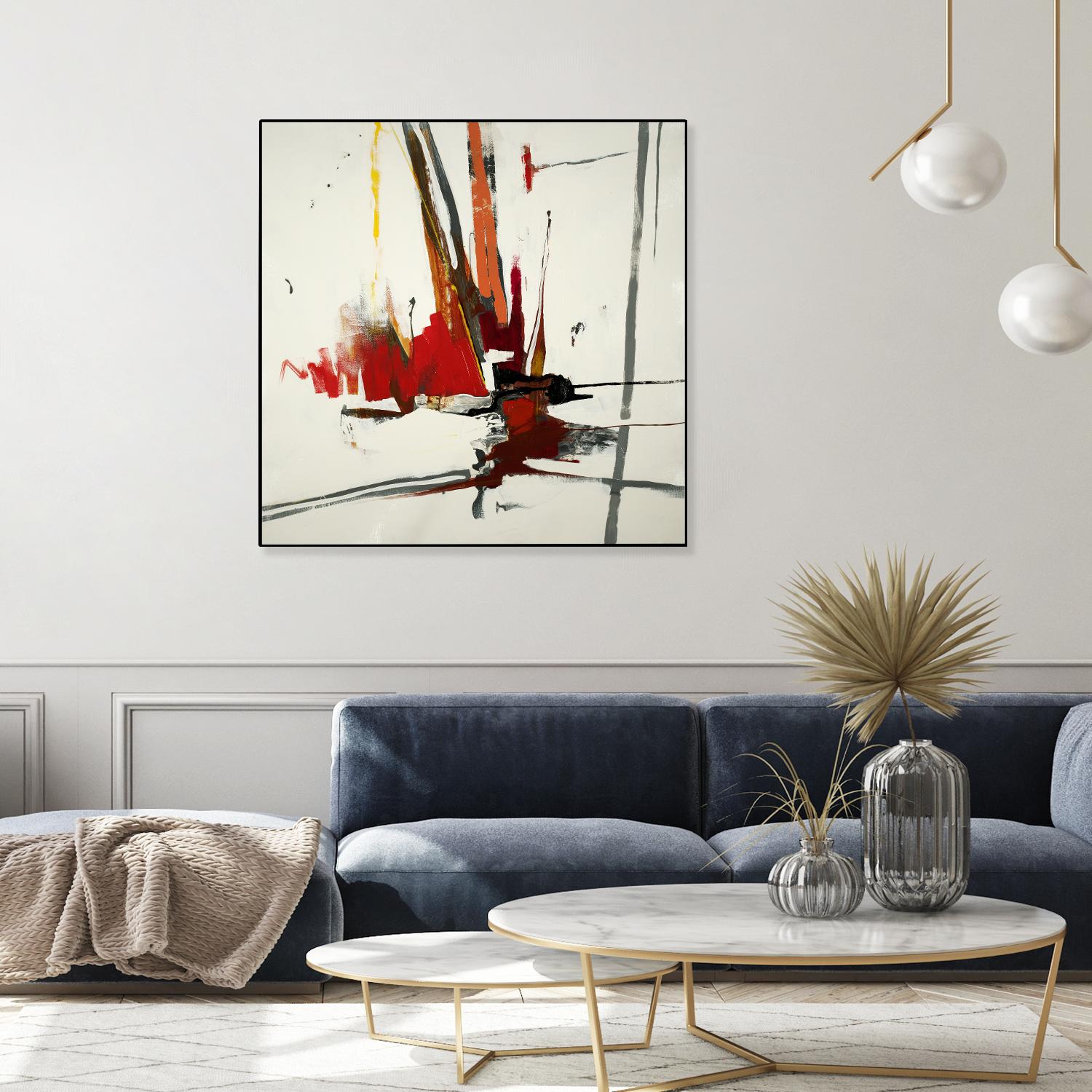 Sasuka by KC Haxton on GIANT ART - grey abstract