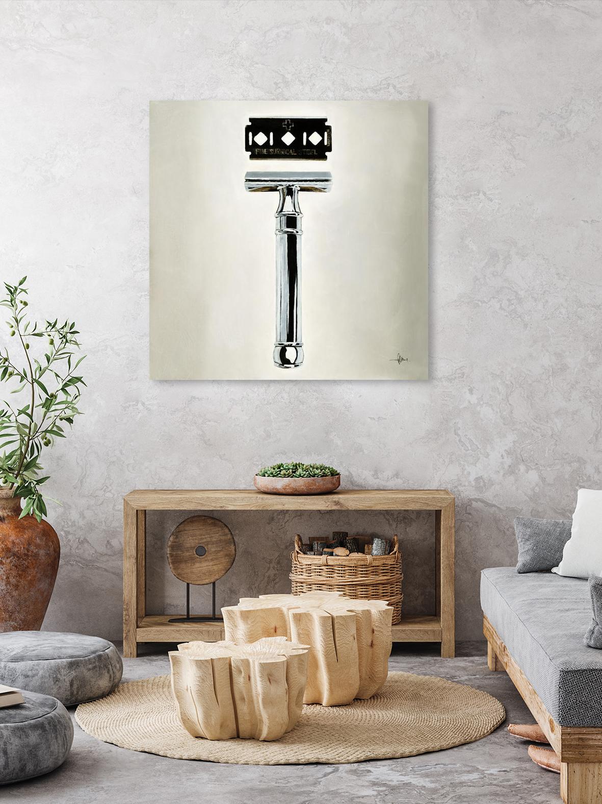 Safety Razor by KC Haxton on GIANT ART - black vintage