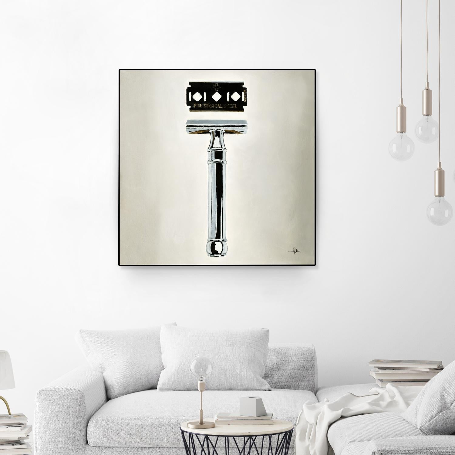 Safety Razor by KC Haxton on GIANT ART - black vintage