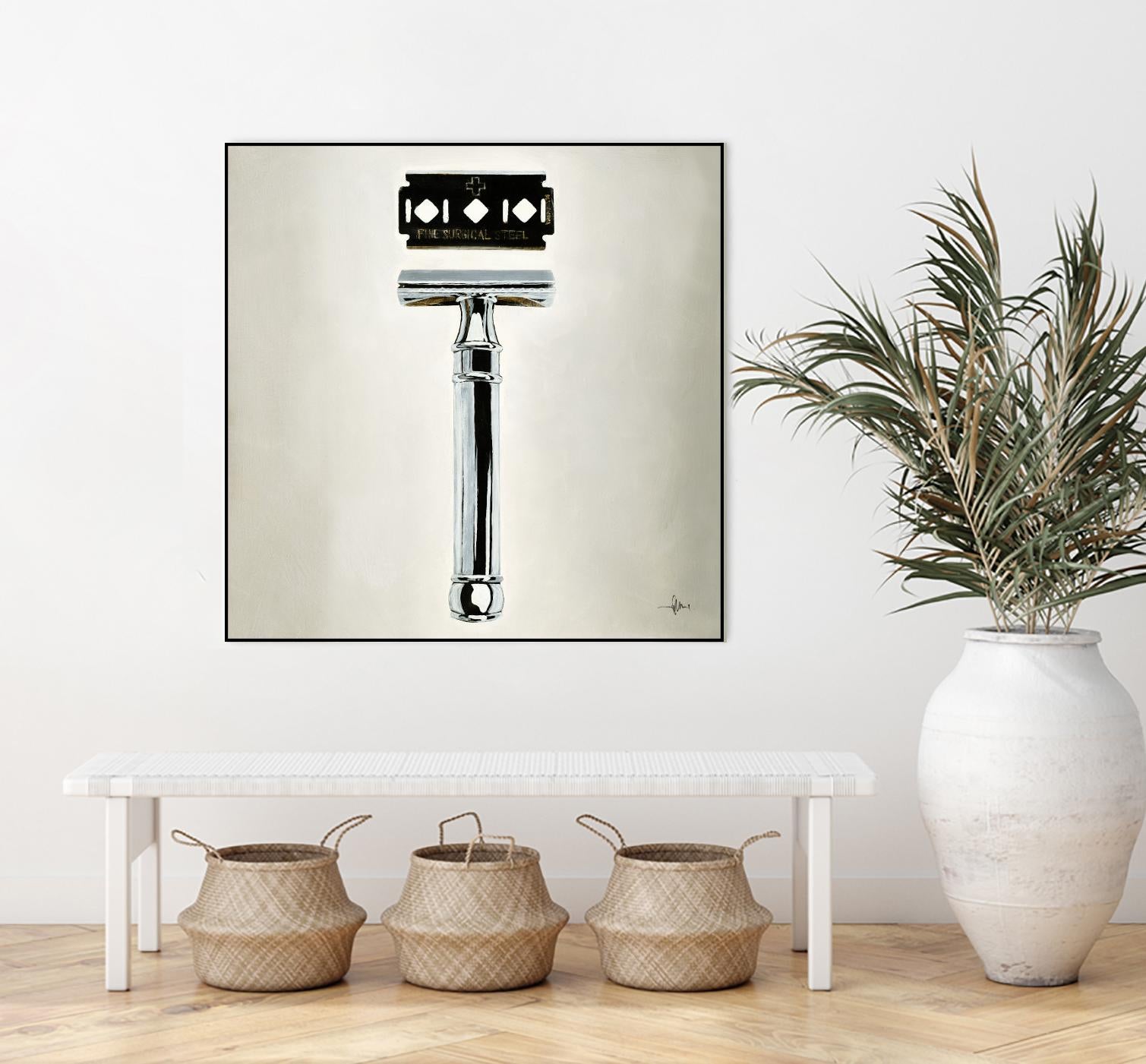 Safety Razor by KC Haxton on GIANT ART - black vintage