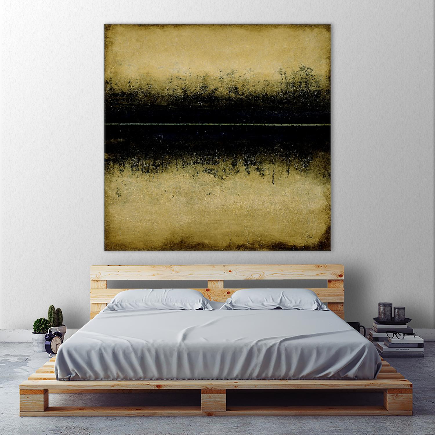 Abstract View III by Randy Hibberd on GIANT ART - black abstract