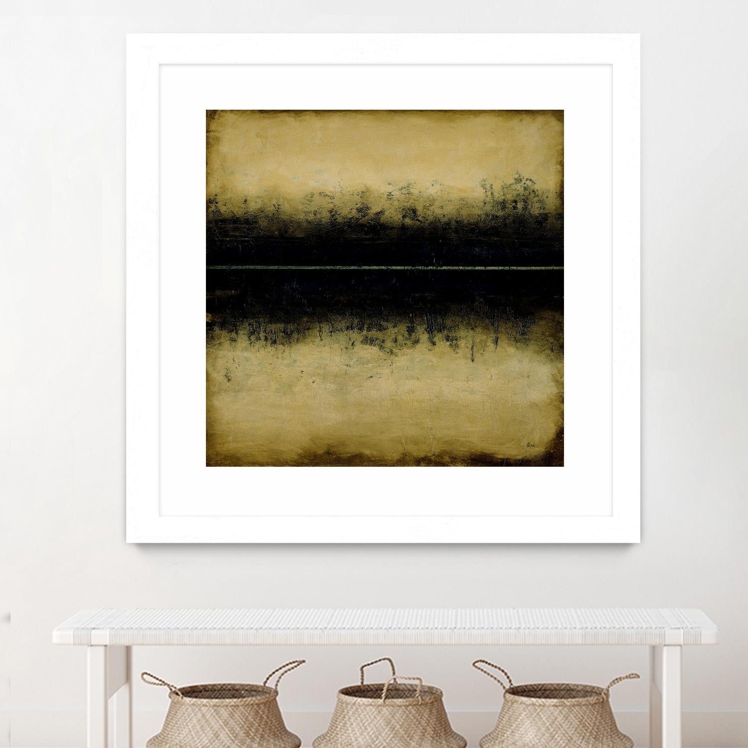 Abstract View III by Randy Hibberd on GIANT ART - black abstract