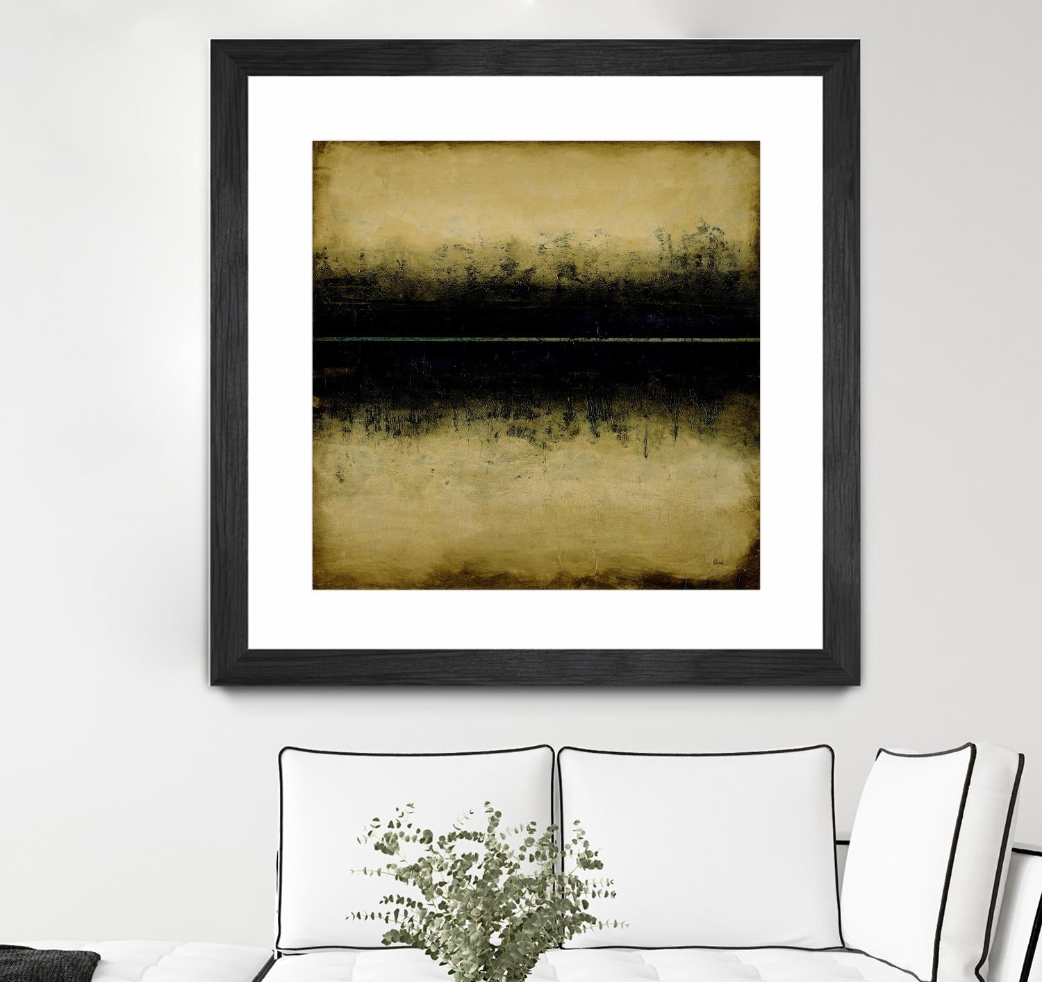 Abstract View III by Randy Hibberd on GIANT ART - black abstract