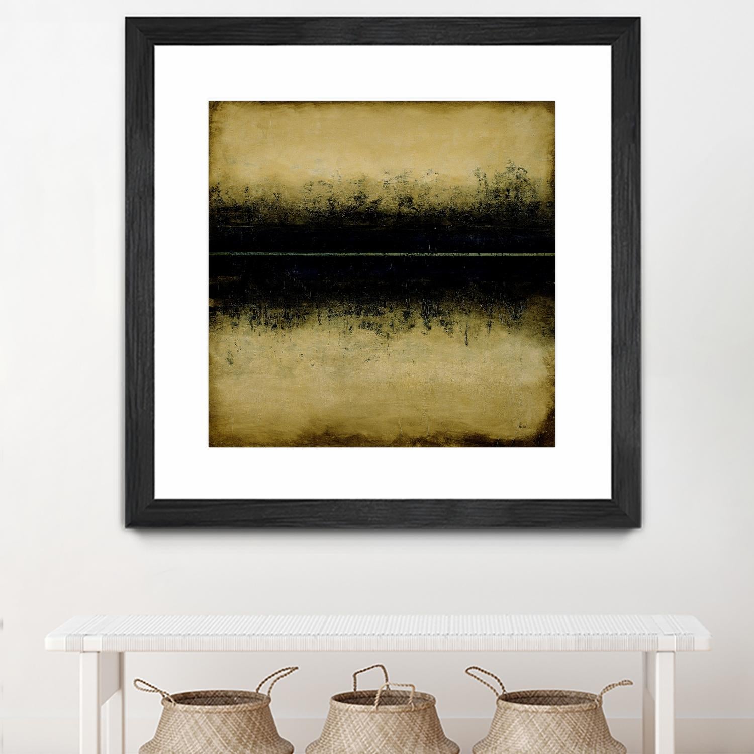 Abstract View III by Randy Hibberd on GIANT ART - black abstract