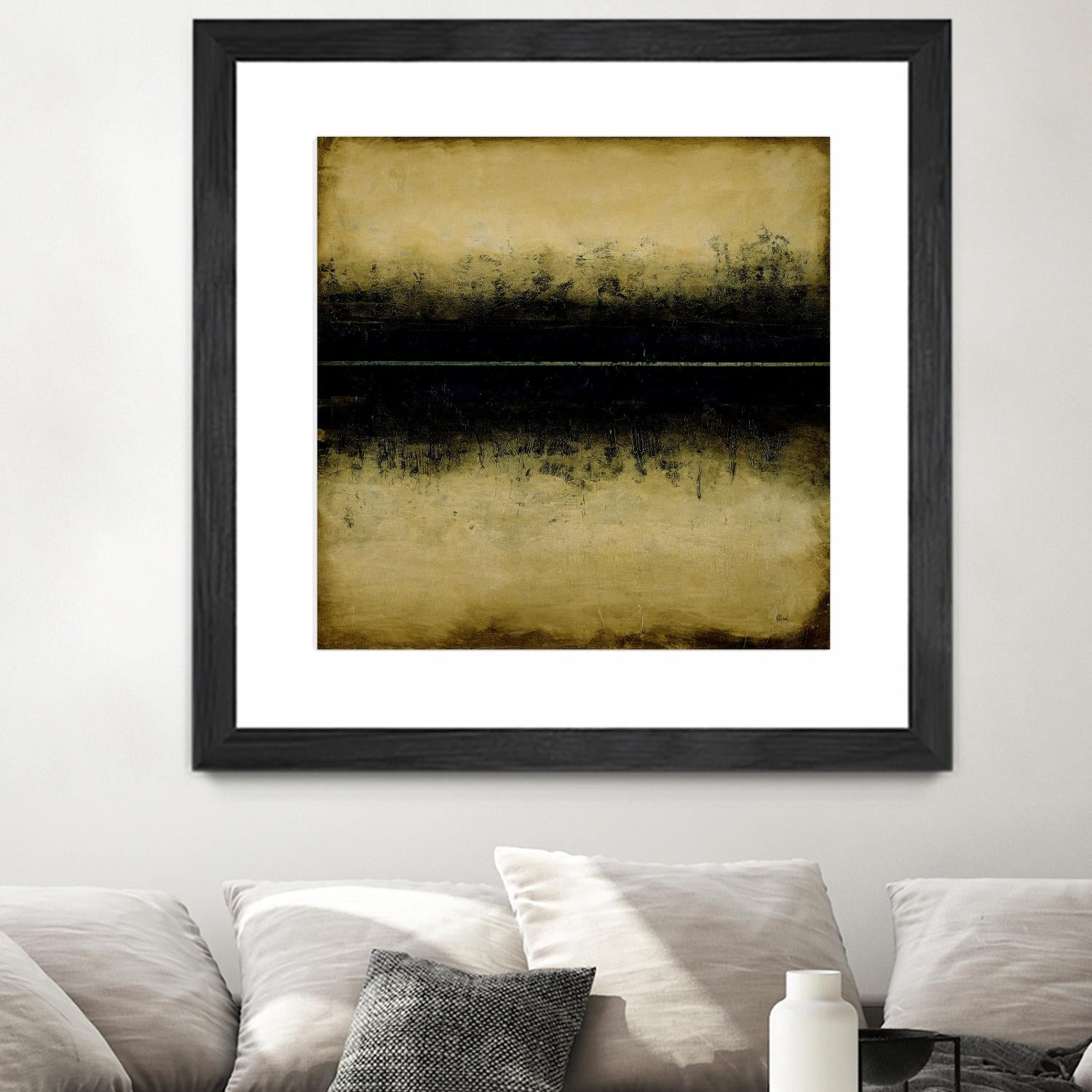Abstract View III by Randy Hibberd on GIANT ART - black abstract
