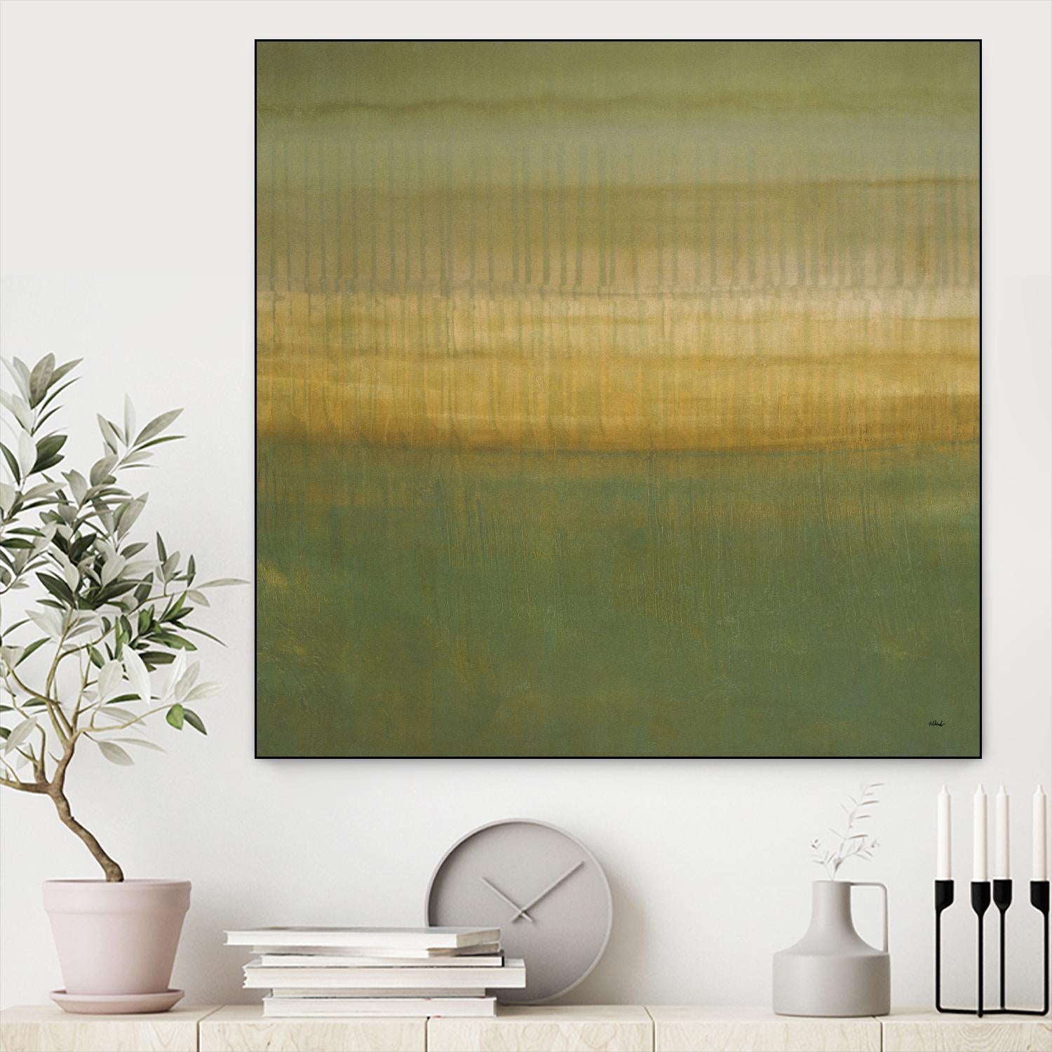 Markings I by Randy Hibberd on GIANT ART - grey abstract