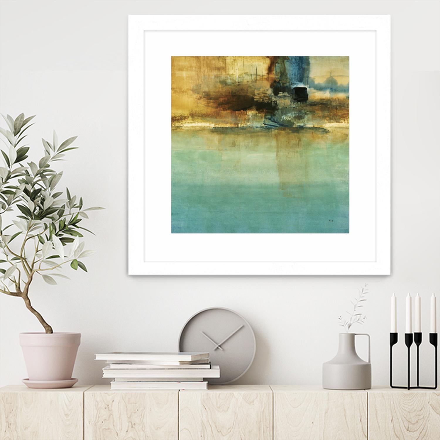 New Hope IV by Randy Hibberd on GIANT ART - red abstract