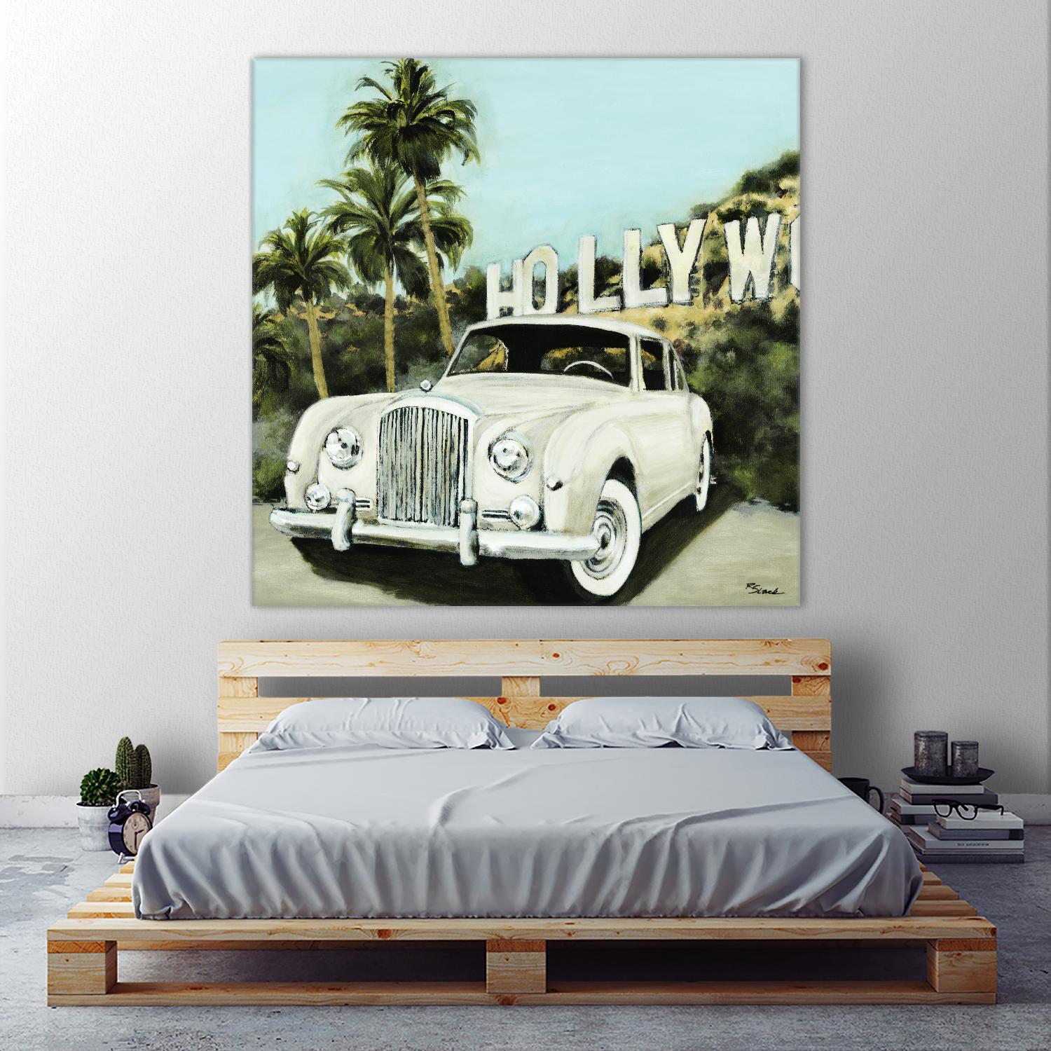 Hollywood by Randy Hibberd on GIANT ART - green tropical