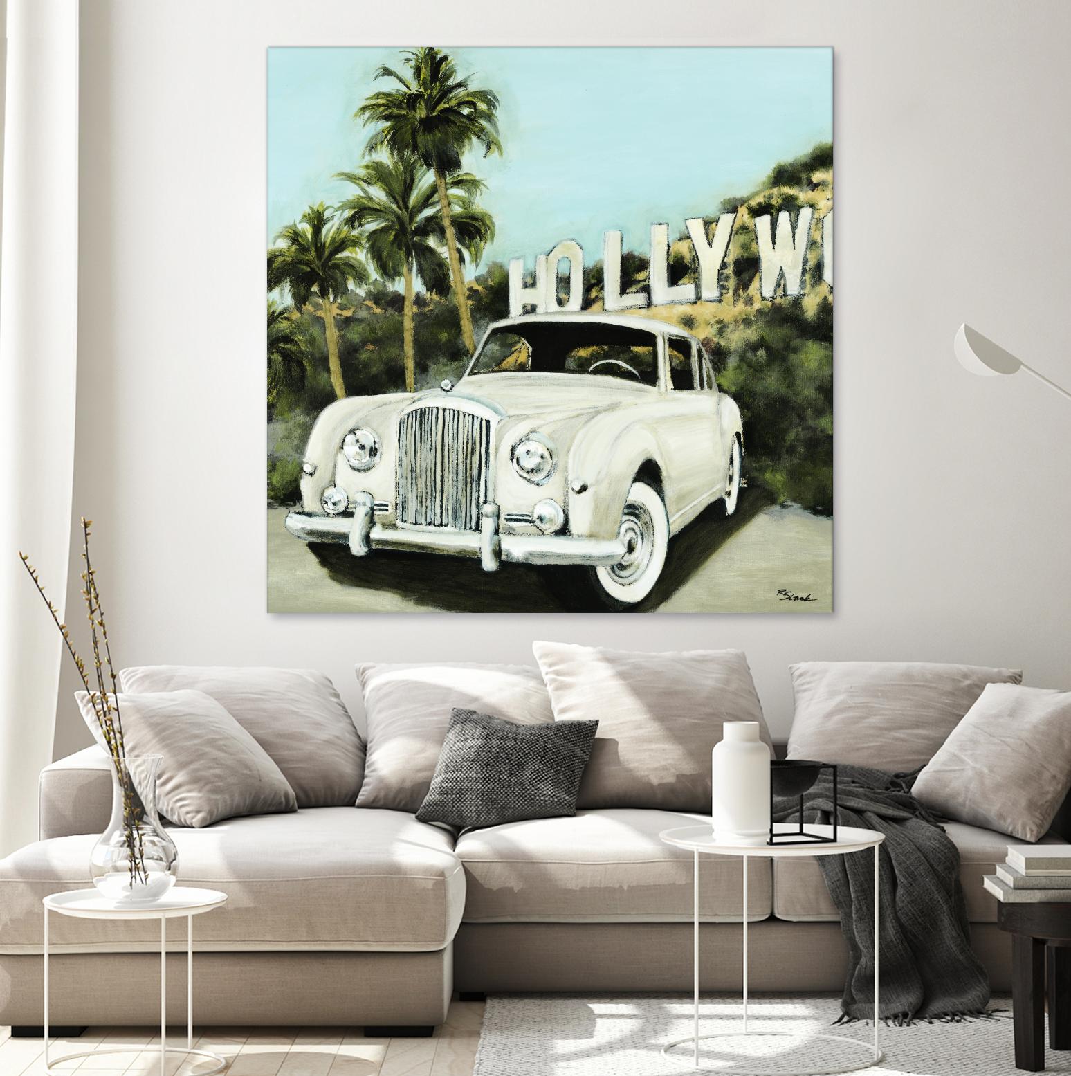 Hollywood by Randy Hibberd on GIANT ART - green tropical