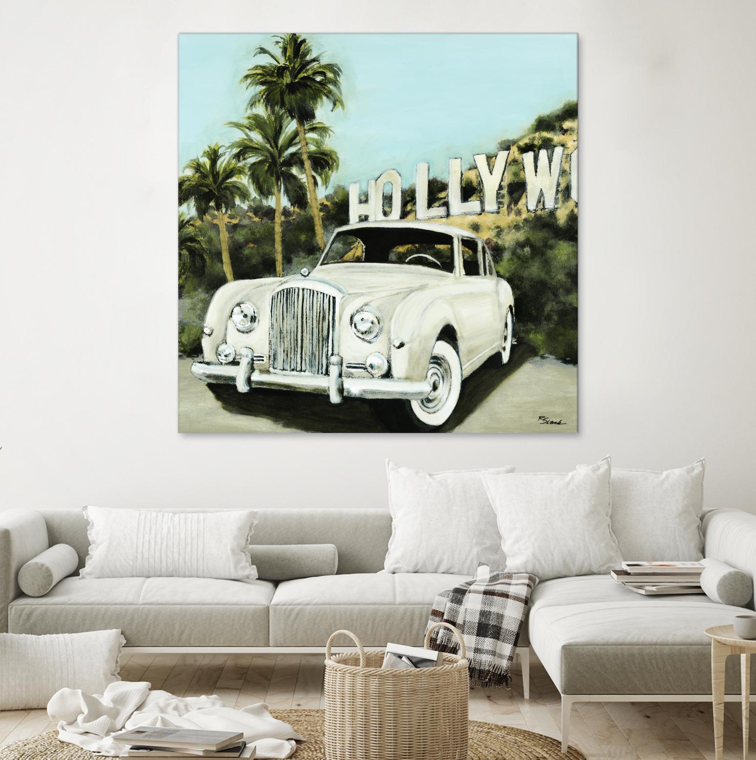 Hollywood by Randy Hibberd on GIANT ART - green tropical