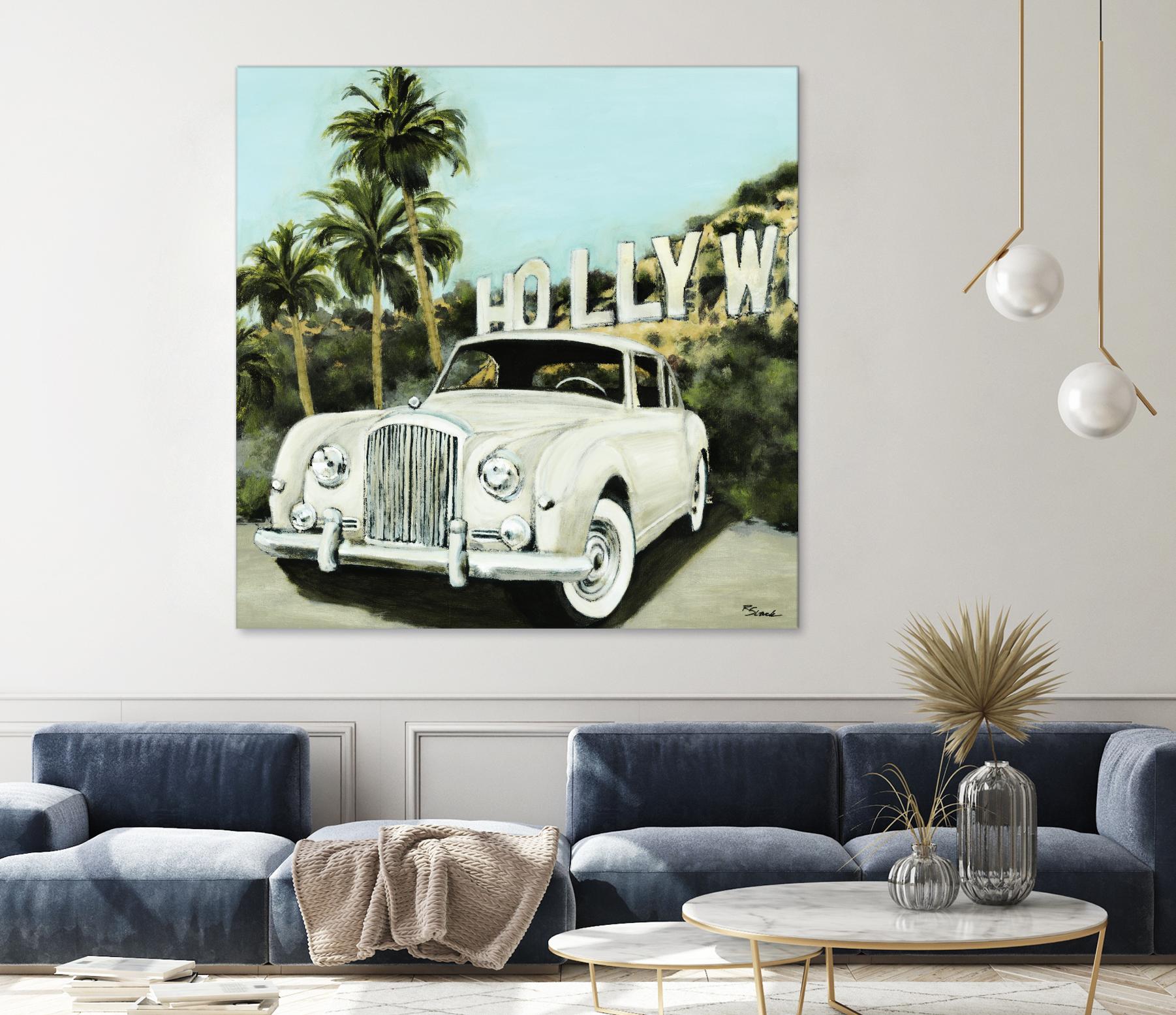 Hollywood by Randy Hibberd on GIANT ART - green tropical