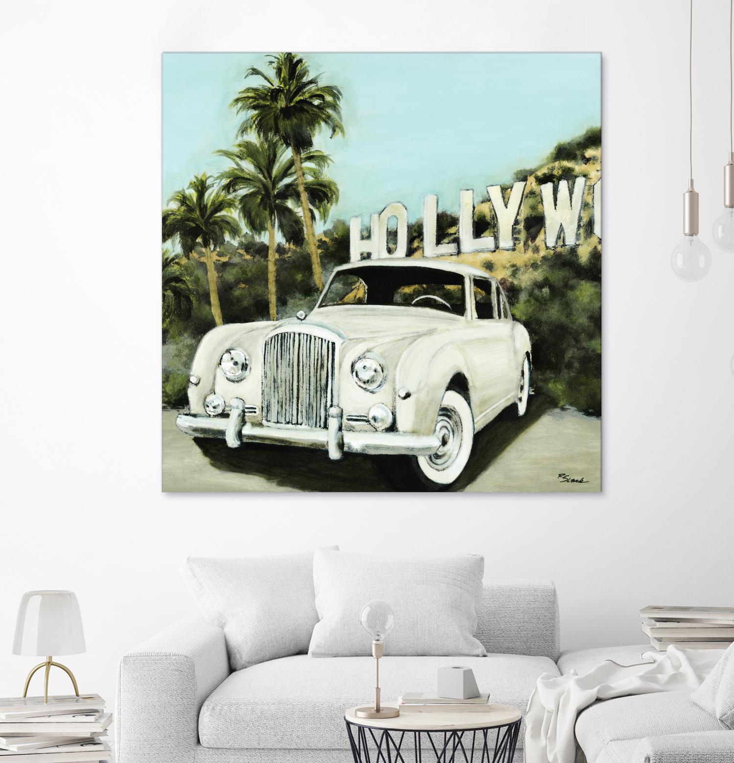 Hollywood by Randy Hibberd on GIANT ART - green tropical