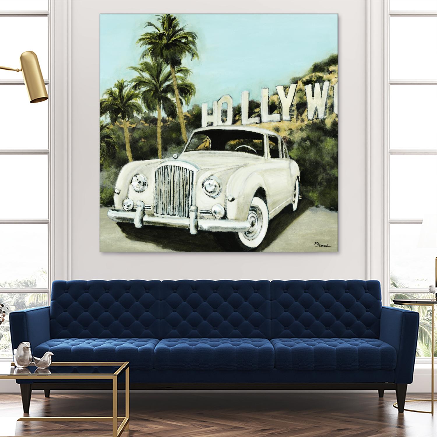 Hollywood by Randy Hibberd on GIANT ART - green tropical