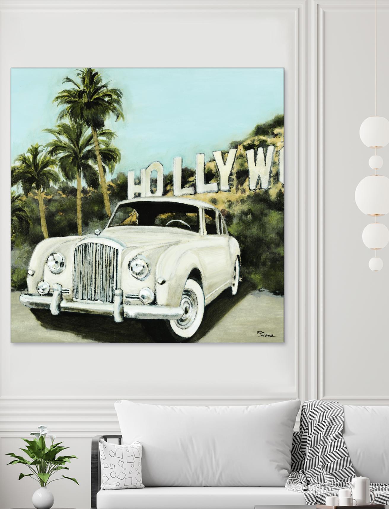 Hollywood by Randy Hibberd on GIANT ART - green tropical