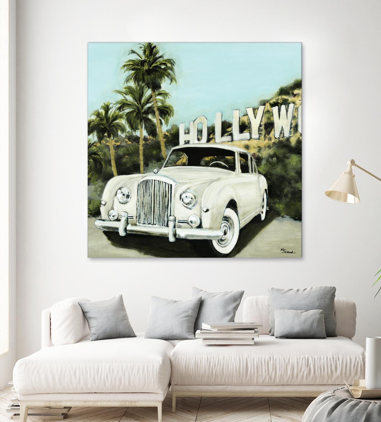 Hollywood by Randy Hibberd on GIANT ART - green tropical