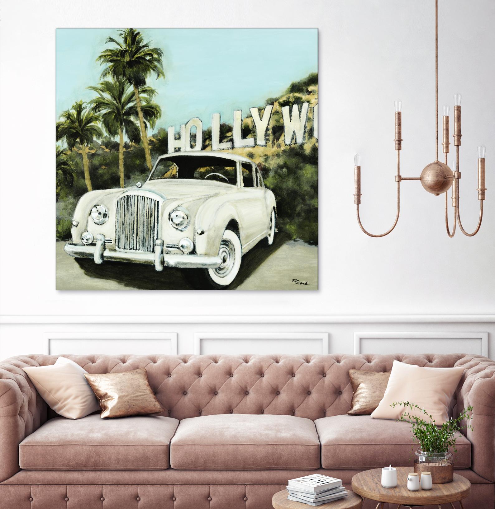 Hollywood by Randy Hibberd on GIANT ART - green tropical