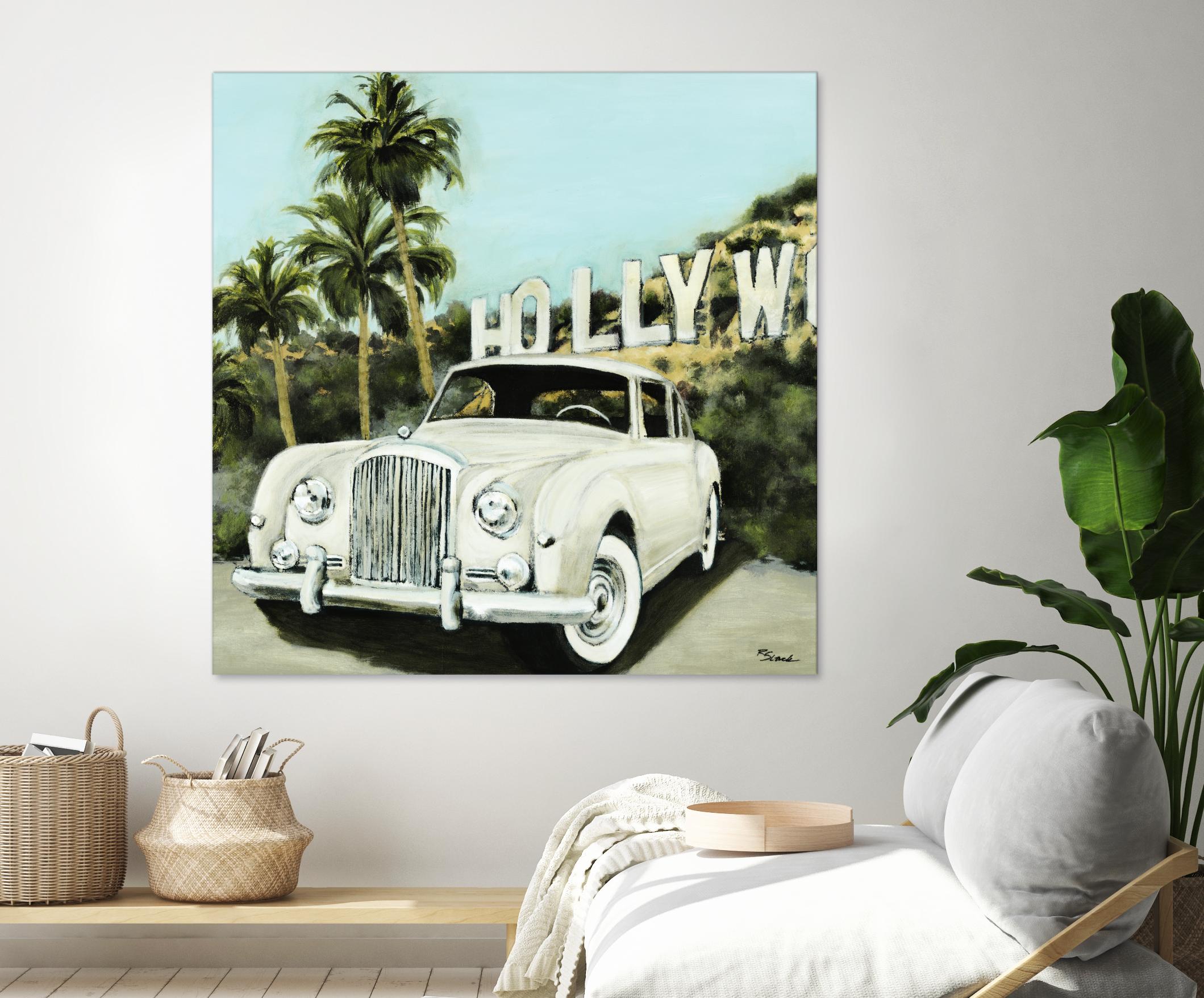 Hollywood by Randy Hibberd on GIANT ART - green tropical